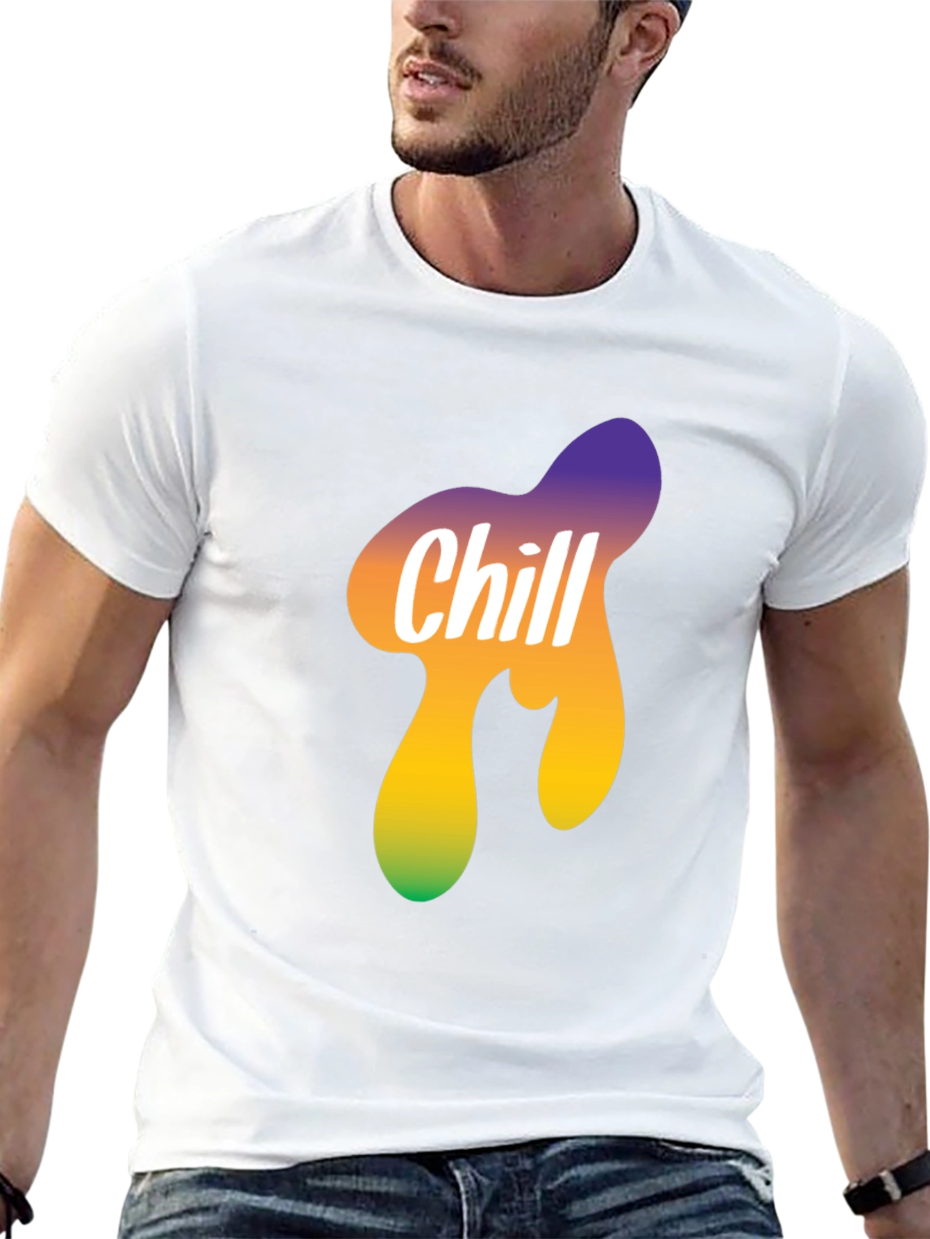 Chill Graphic T-Shirt - Relaxed Style