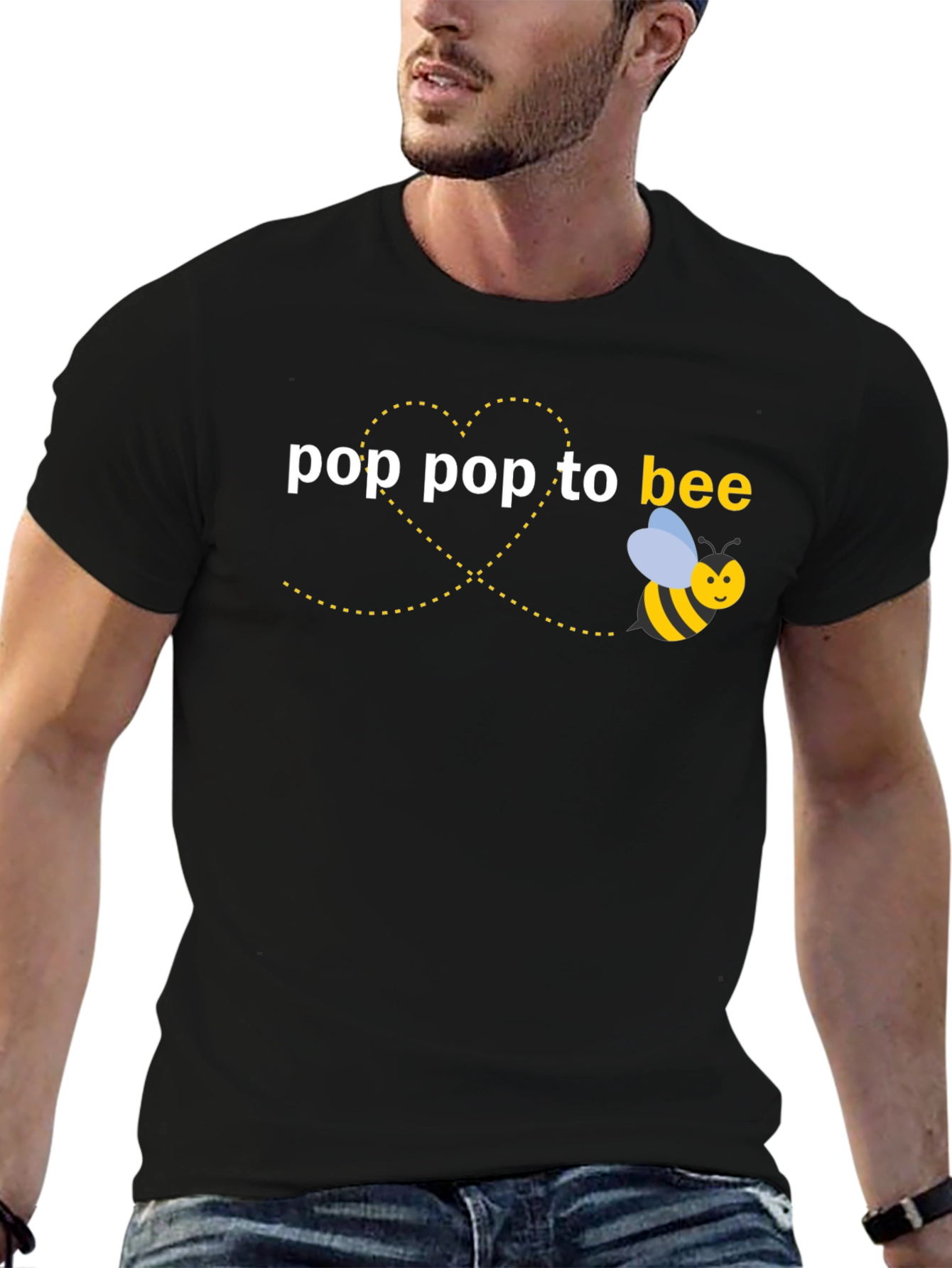 Pop Pop to Bee T-Shirt - Novelty Graphic Tee