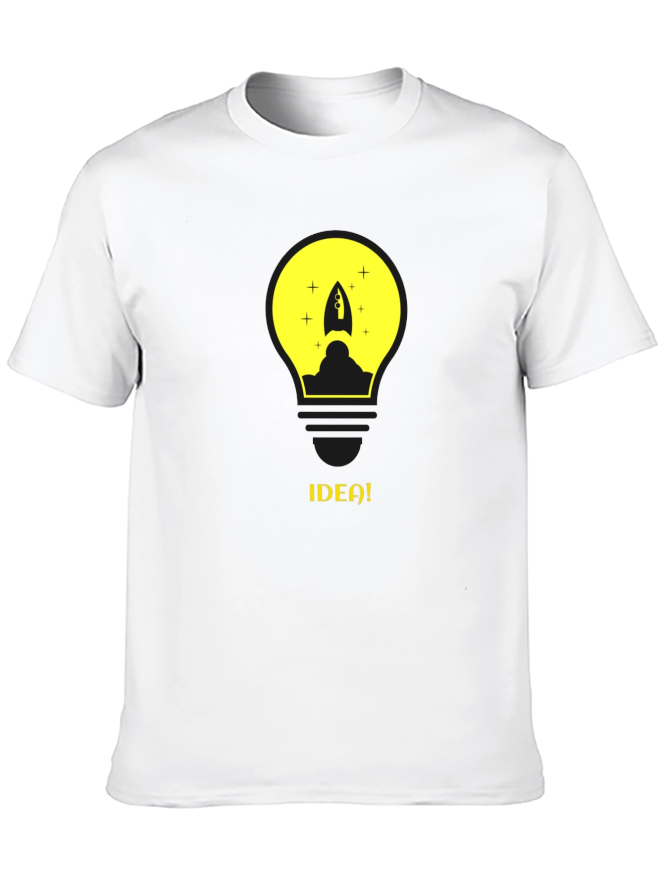 Idea Bulb T-Shirt - Creative Innovation Graphic Tee