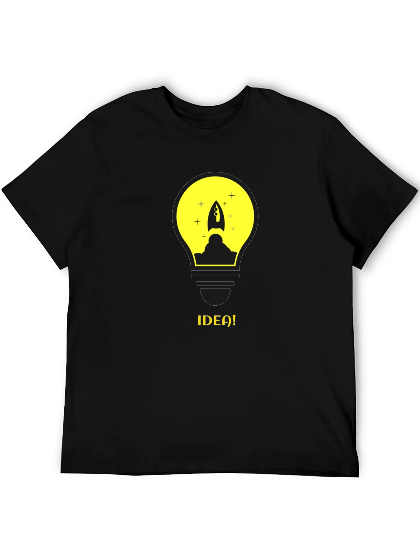Idea Bulb T-Shirt - Creative Innovation Graphic Tee