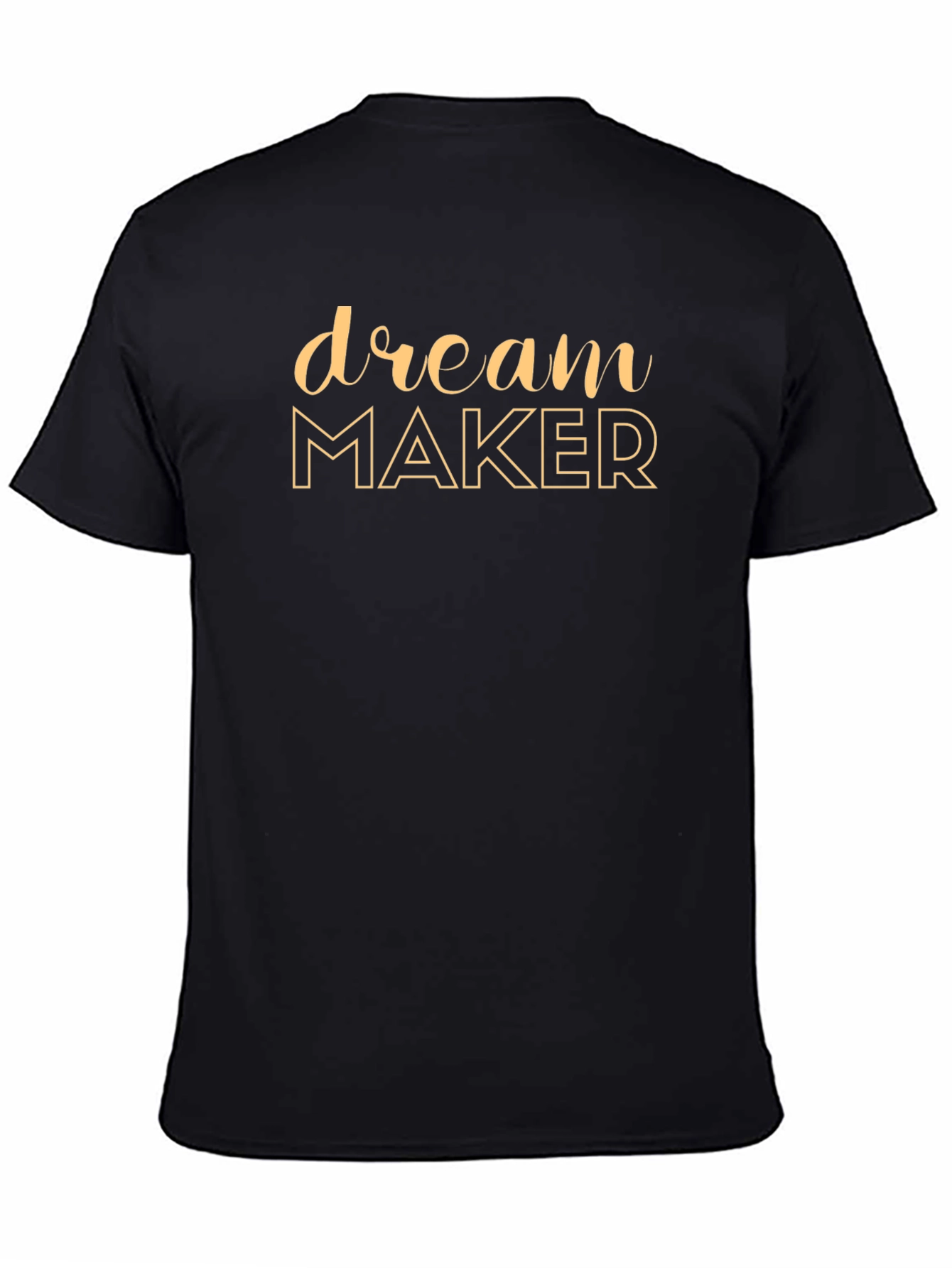 Dream Maker Black Graphic Tee Shirt