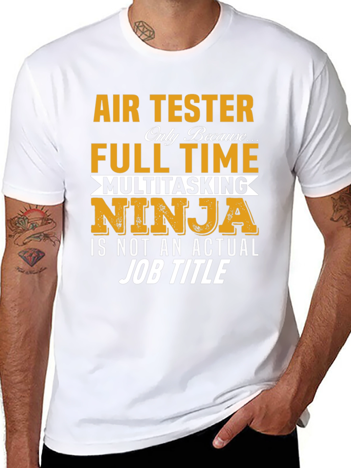 Air Tester Ninja Graphic T-Shirt