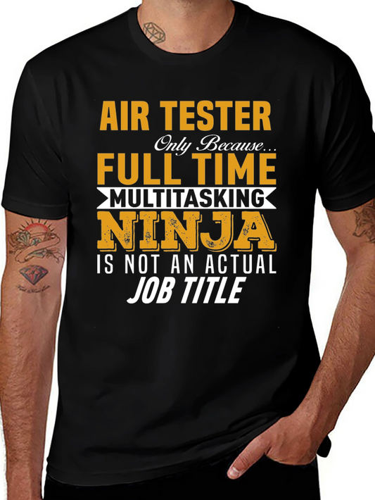 Air Tester Ninja Graphic T-Shirt