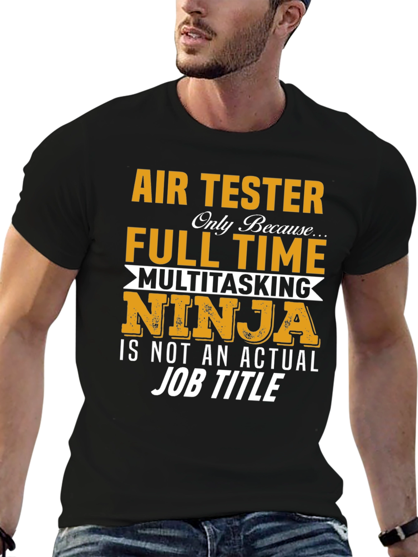 Air Tester Ninja Graphic T-Shirt