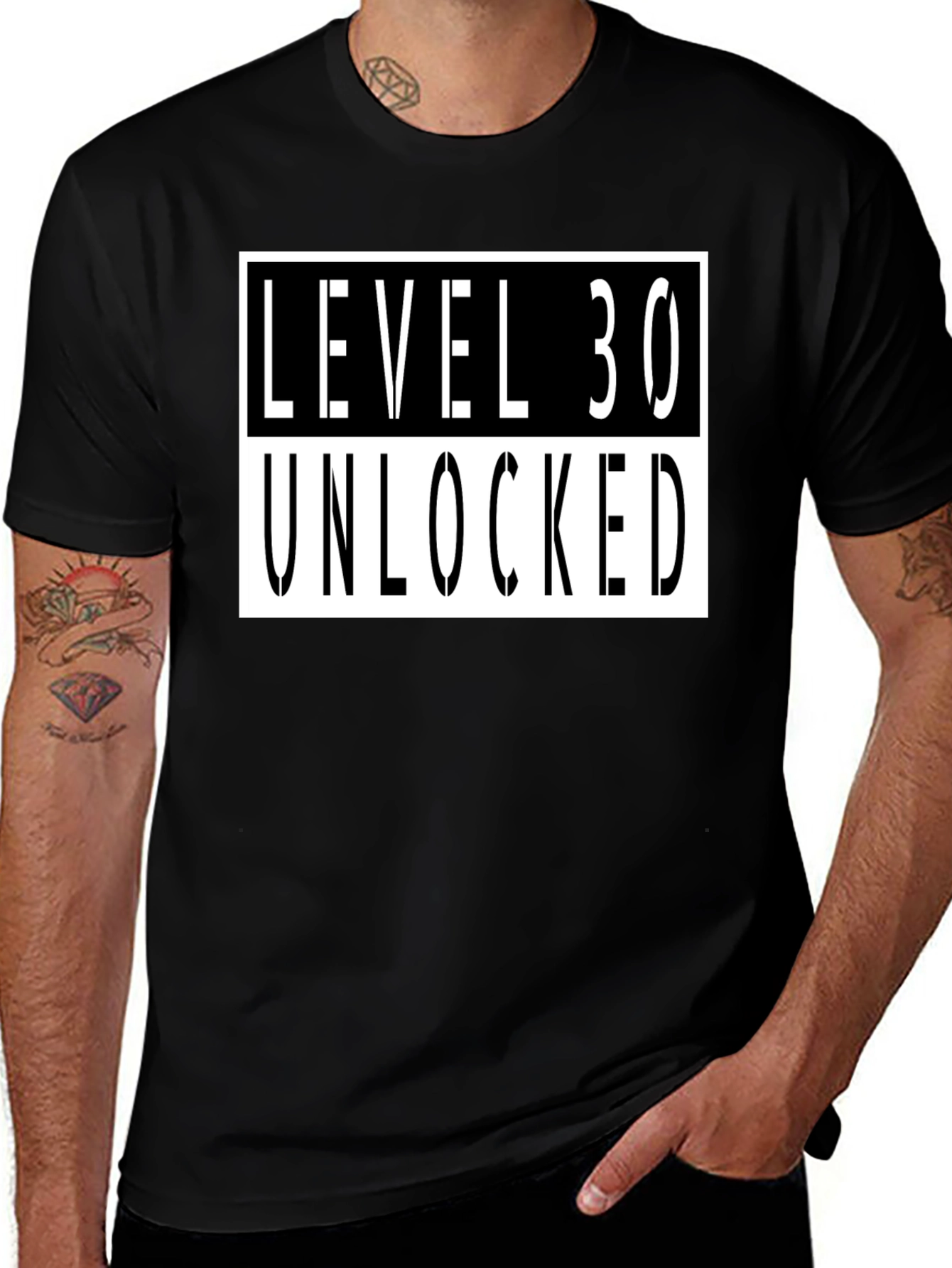 Level 30 Unlocked Graphic T-Shirt