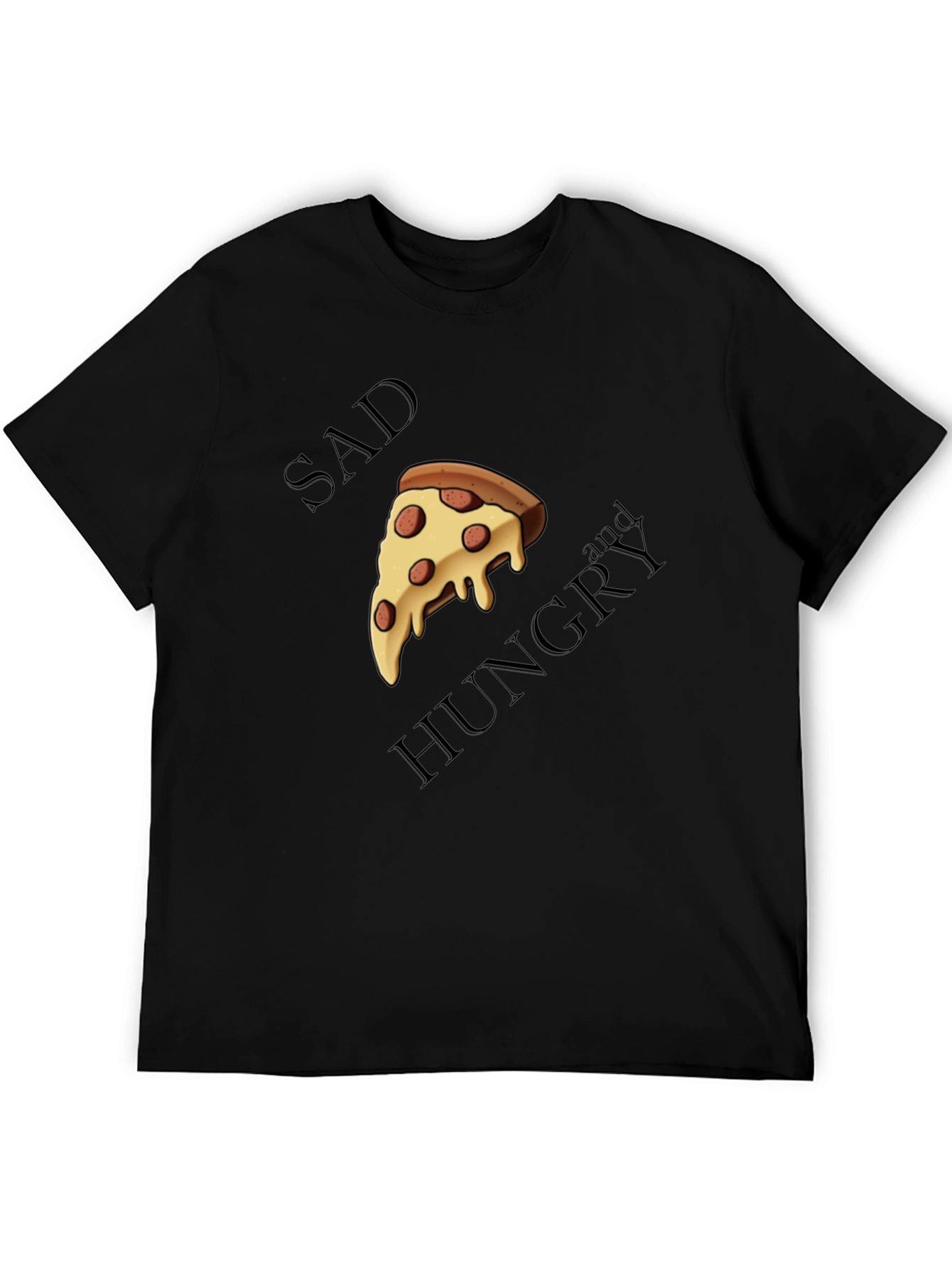 Sad and Hungry Pizza T-Shirt