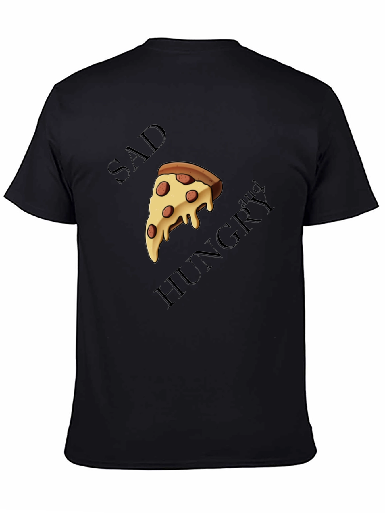 Sad and Hungry Pizza T-Shirt