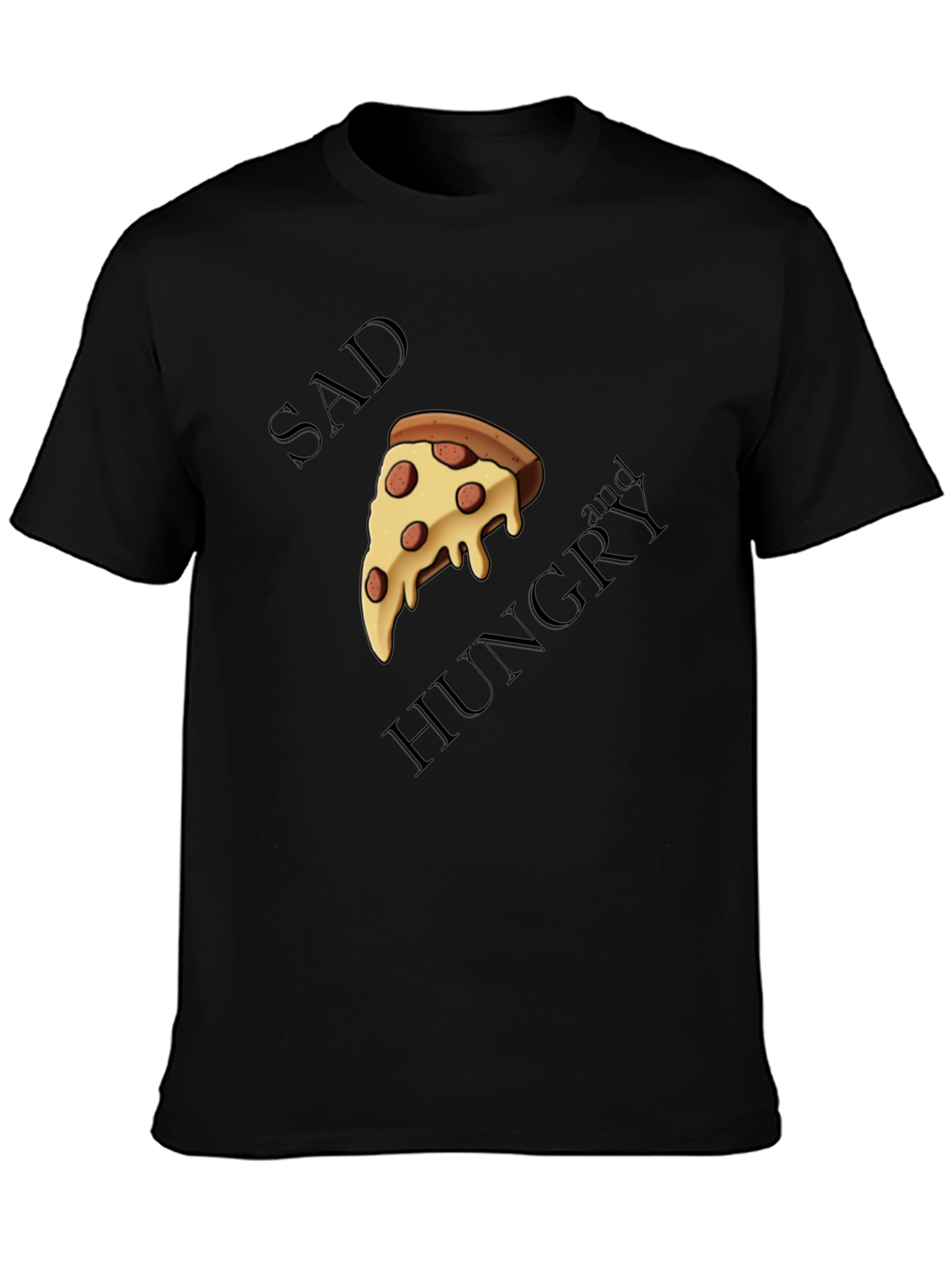 Sad and Hungry Pizza T-Shirt