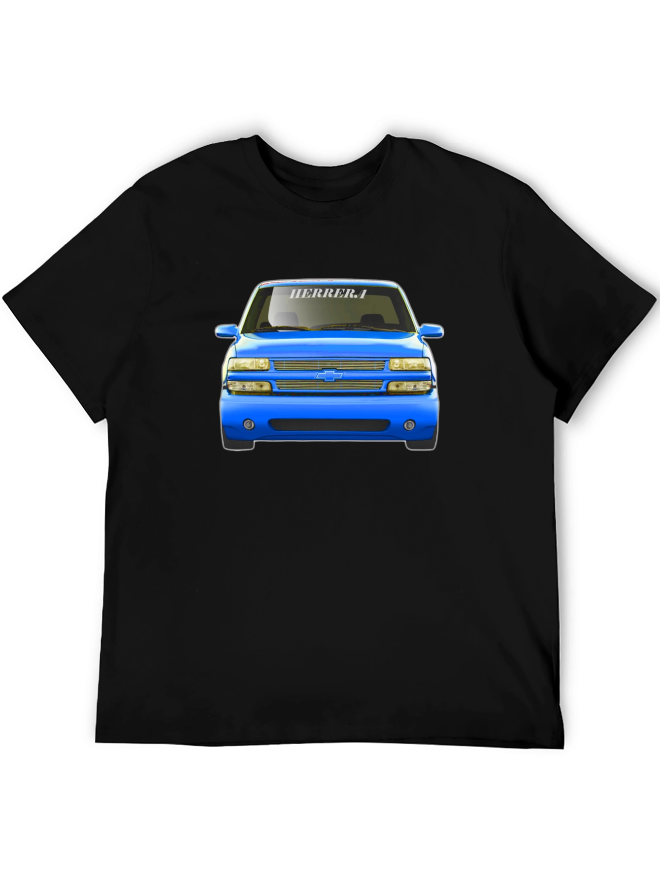 Blue Chevy Truck T-Shirt - Automotive Graphic Tee