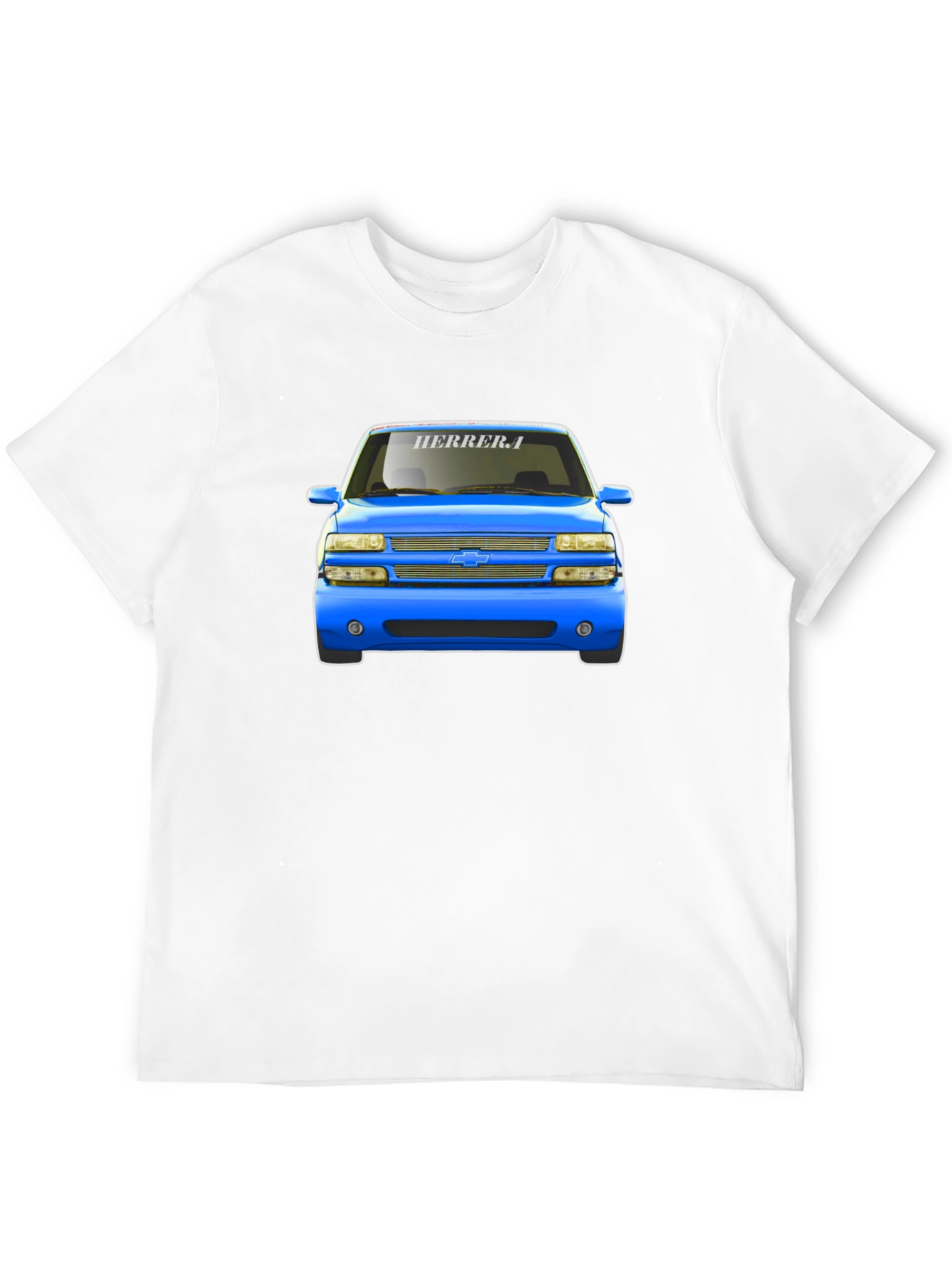 Blue Chevy Truck T-Shirt - Automotive Graphic Tee
