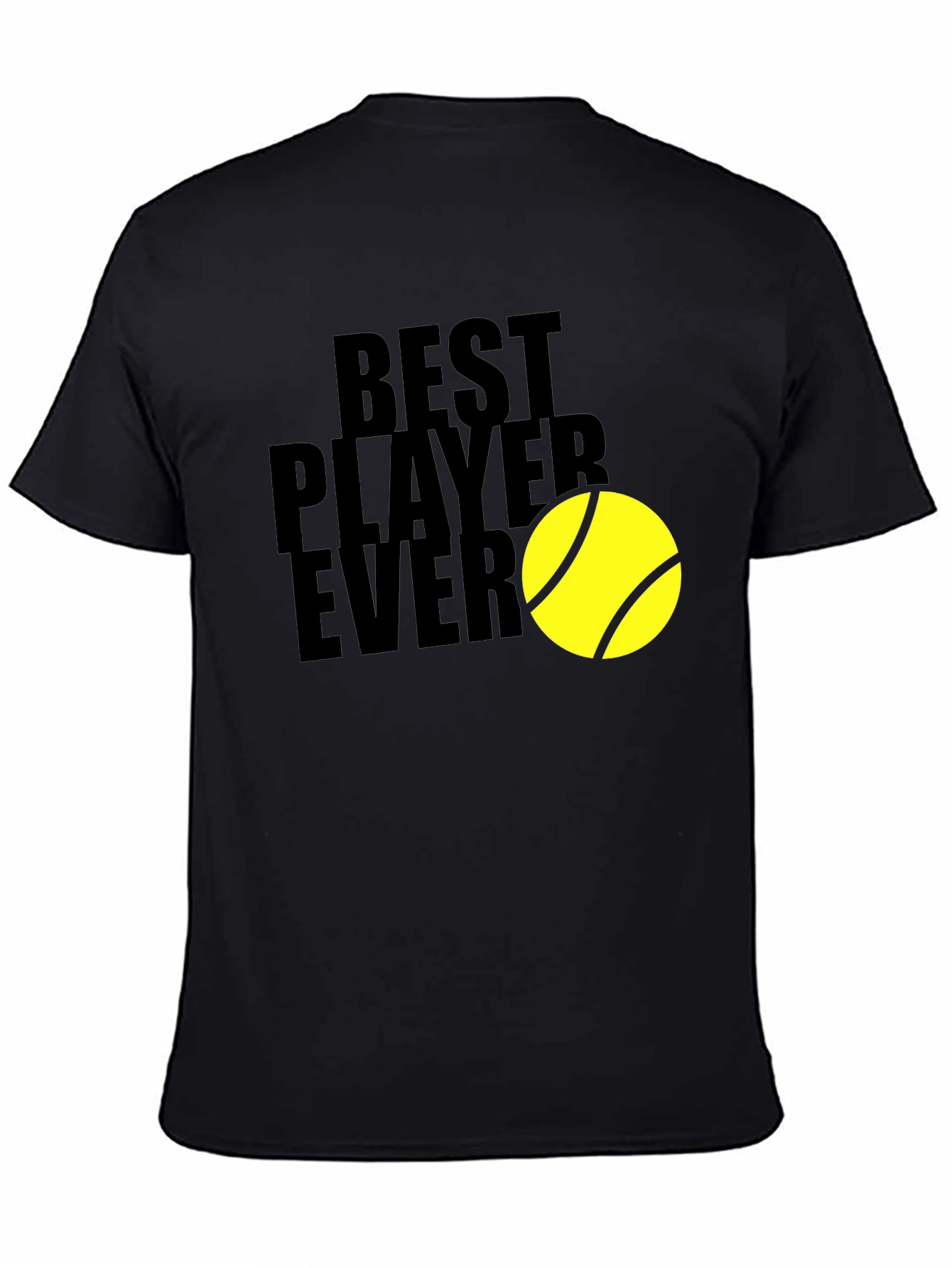 Best Player Ever Tennis Graphic Tee
