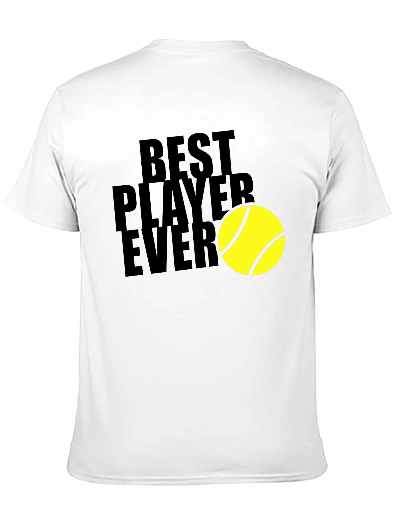 Best Player Ever Tennis Graphic Tee