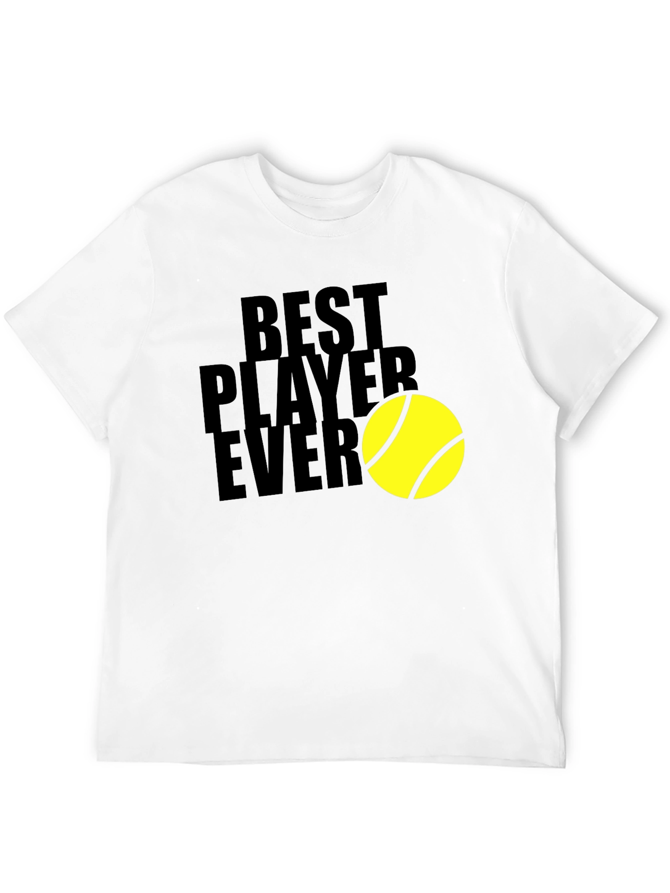 Best Player Ever Tennis Graphic Tee