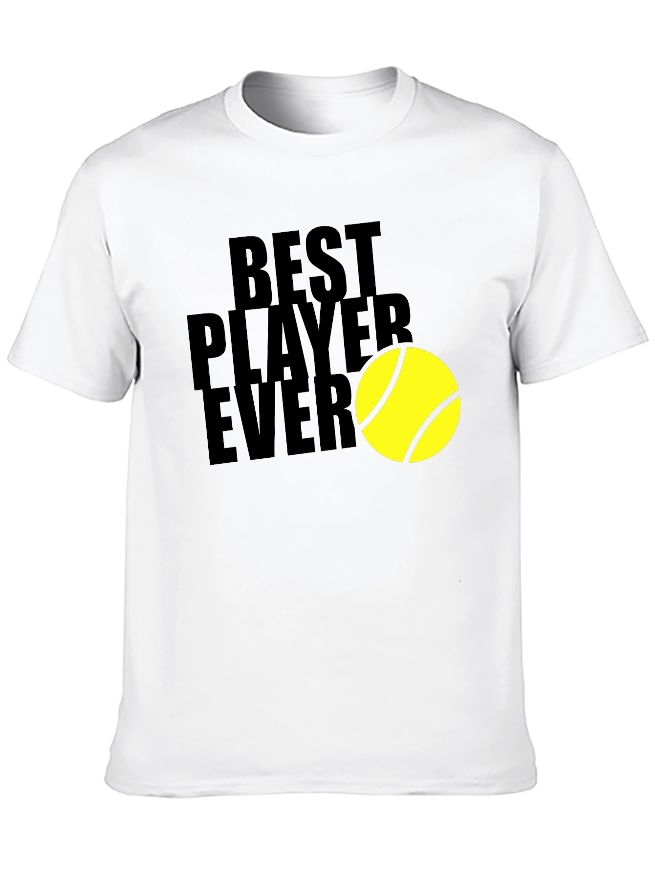 Best Player Ever Tennis Graphic Tee