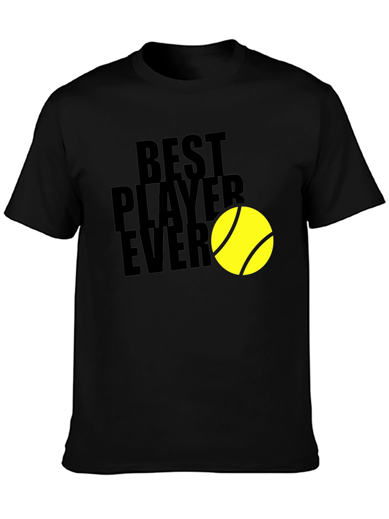 Best Player Ever Tennis Graphic Tee