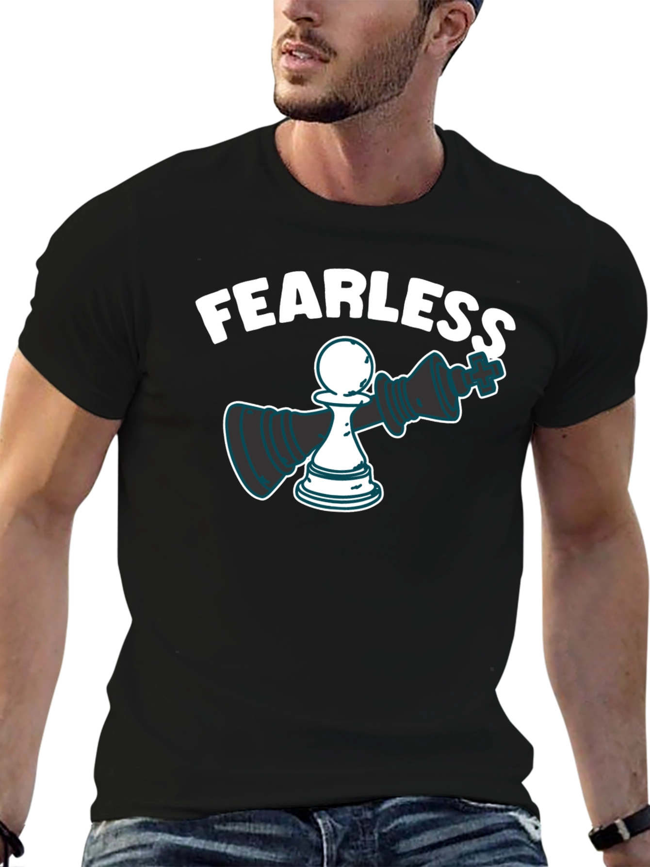 Fearless Chess Graphic Tee