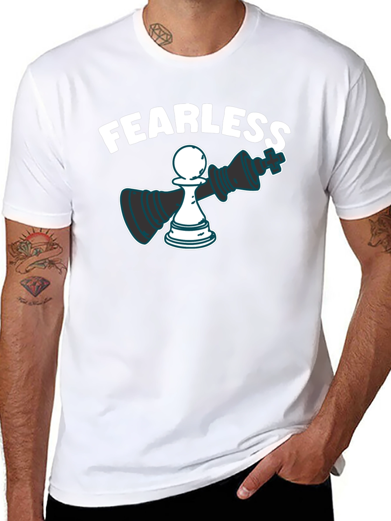 Fearless Chess Graphic Tee