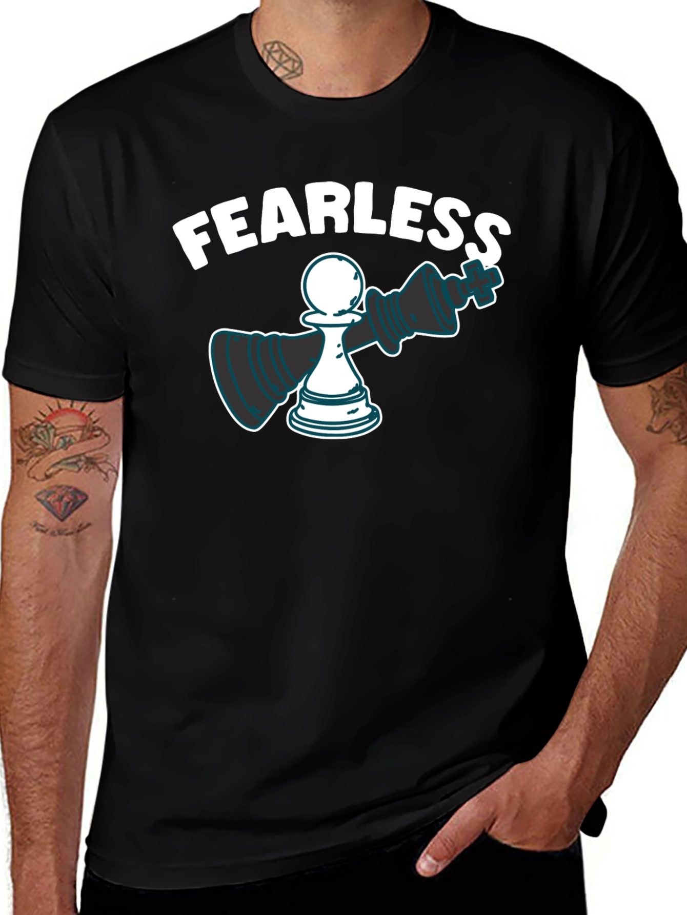 Fearless Chess Graphic Tee