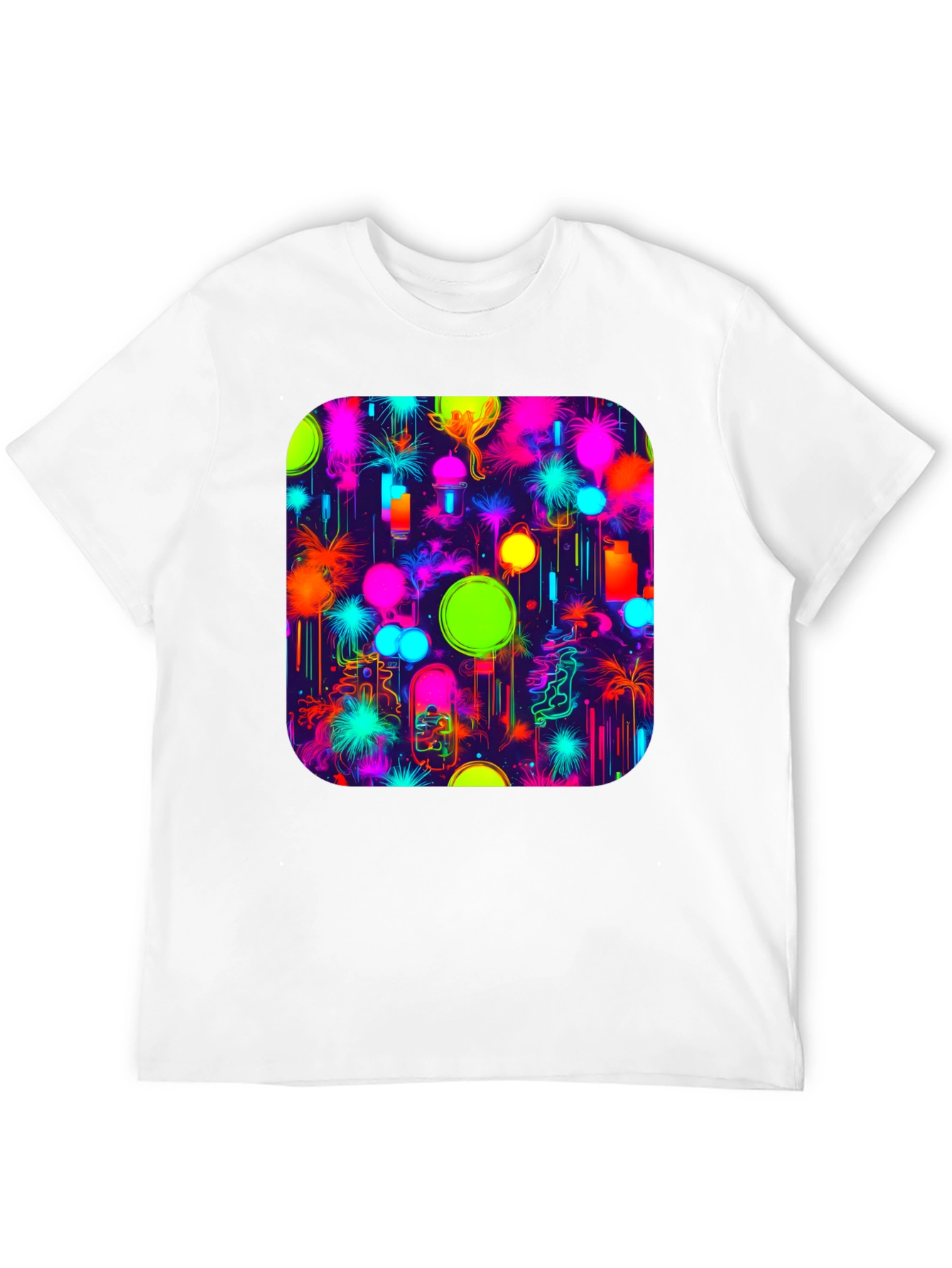 Neon Patterned T-Shirt