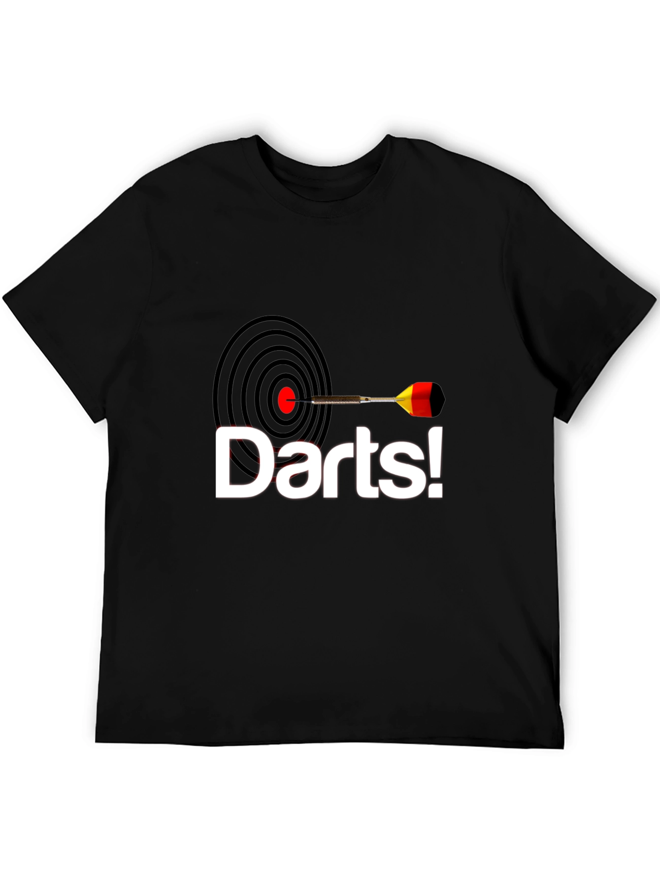 Darts T-Shirt: Bullseye Design
