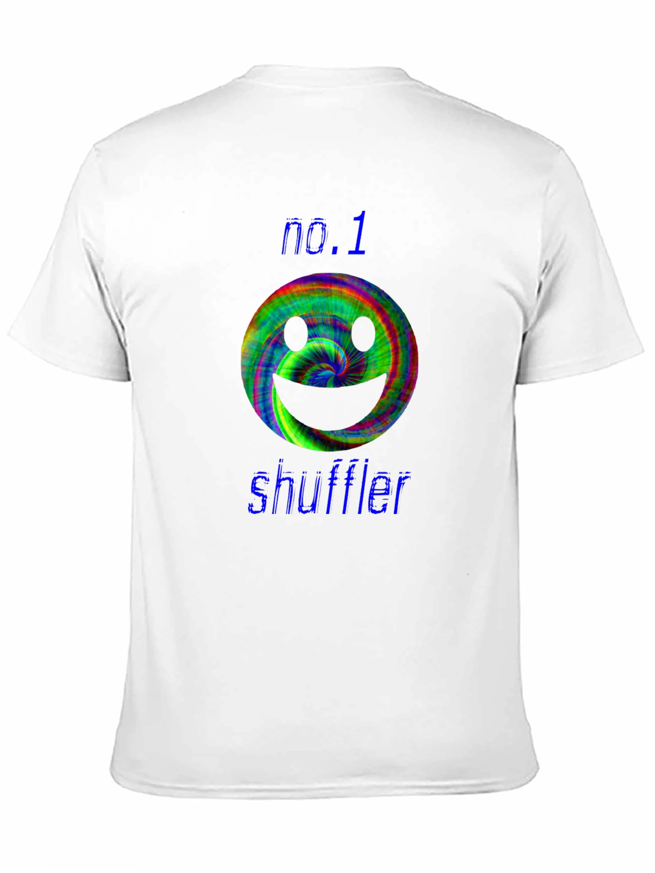 No. 1 Shuffler Smiley Face T-Shirt