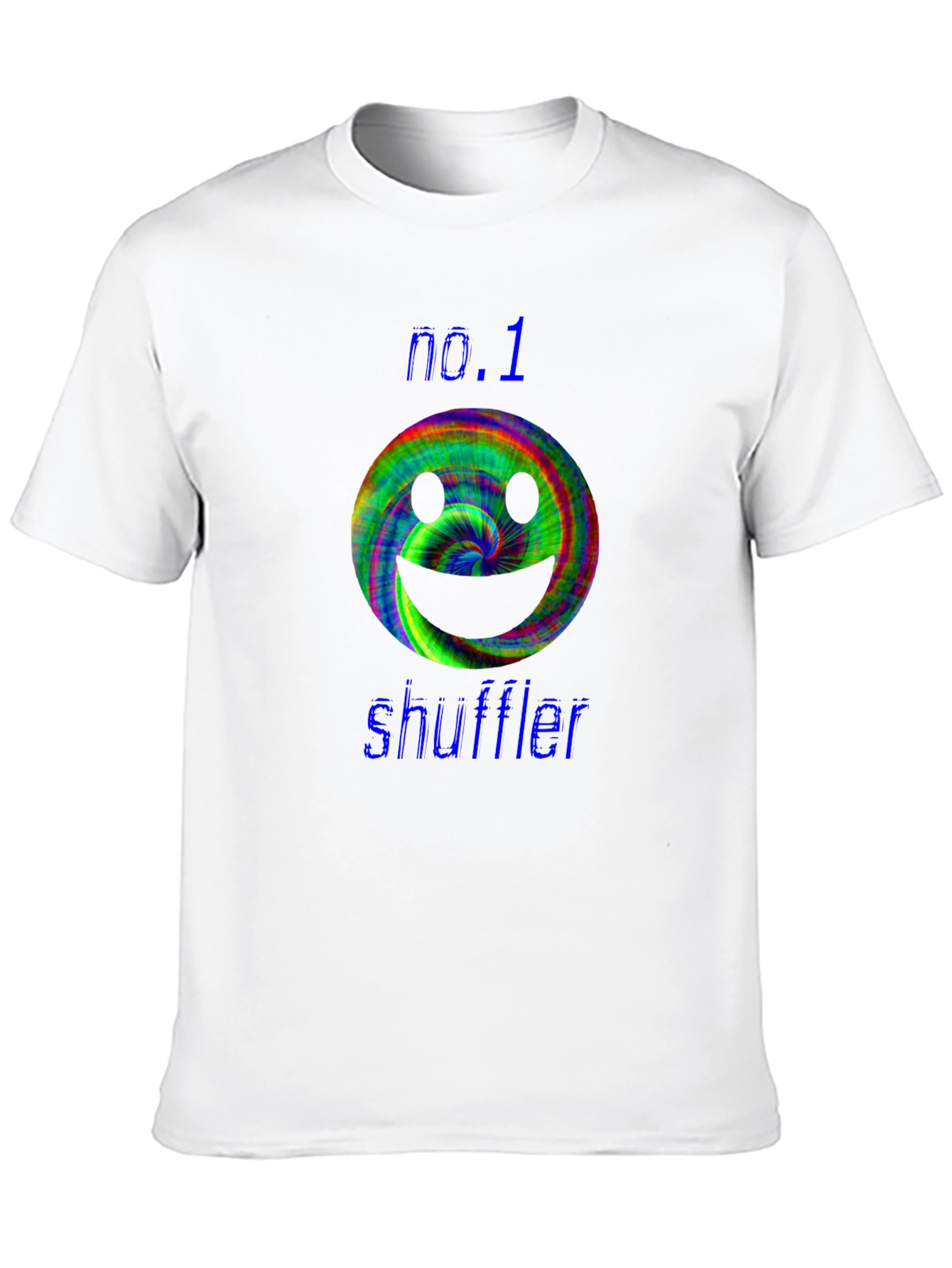 No. 1 Shuffler Smiley Face T-Shirt
