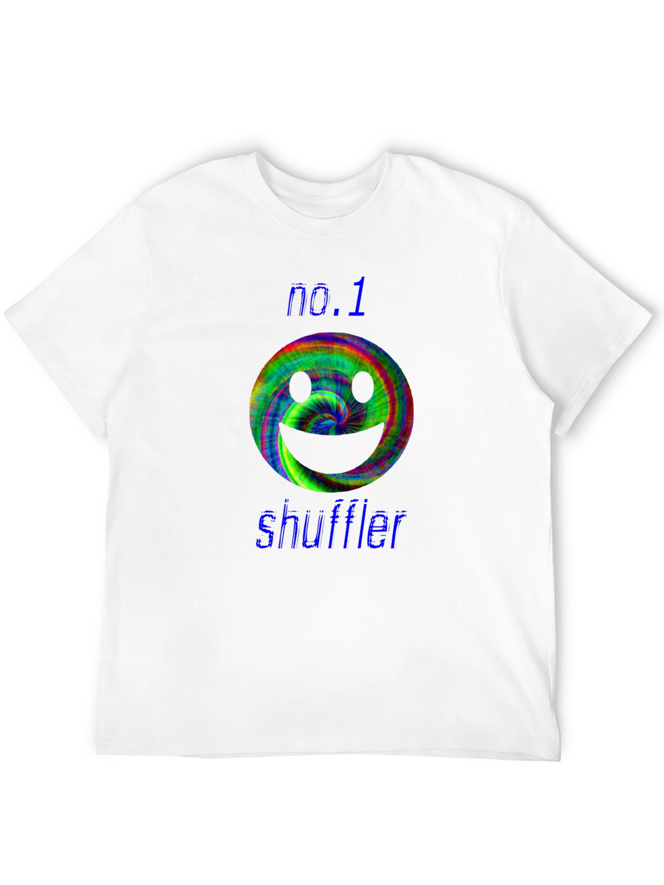 No. 1 Shuffler Smiley Face T-Shirt