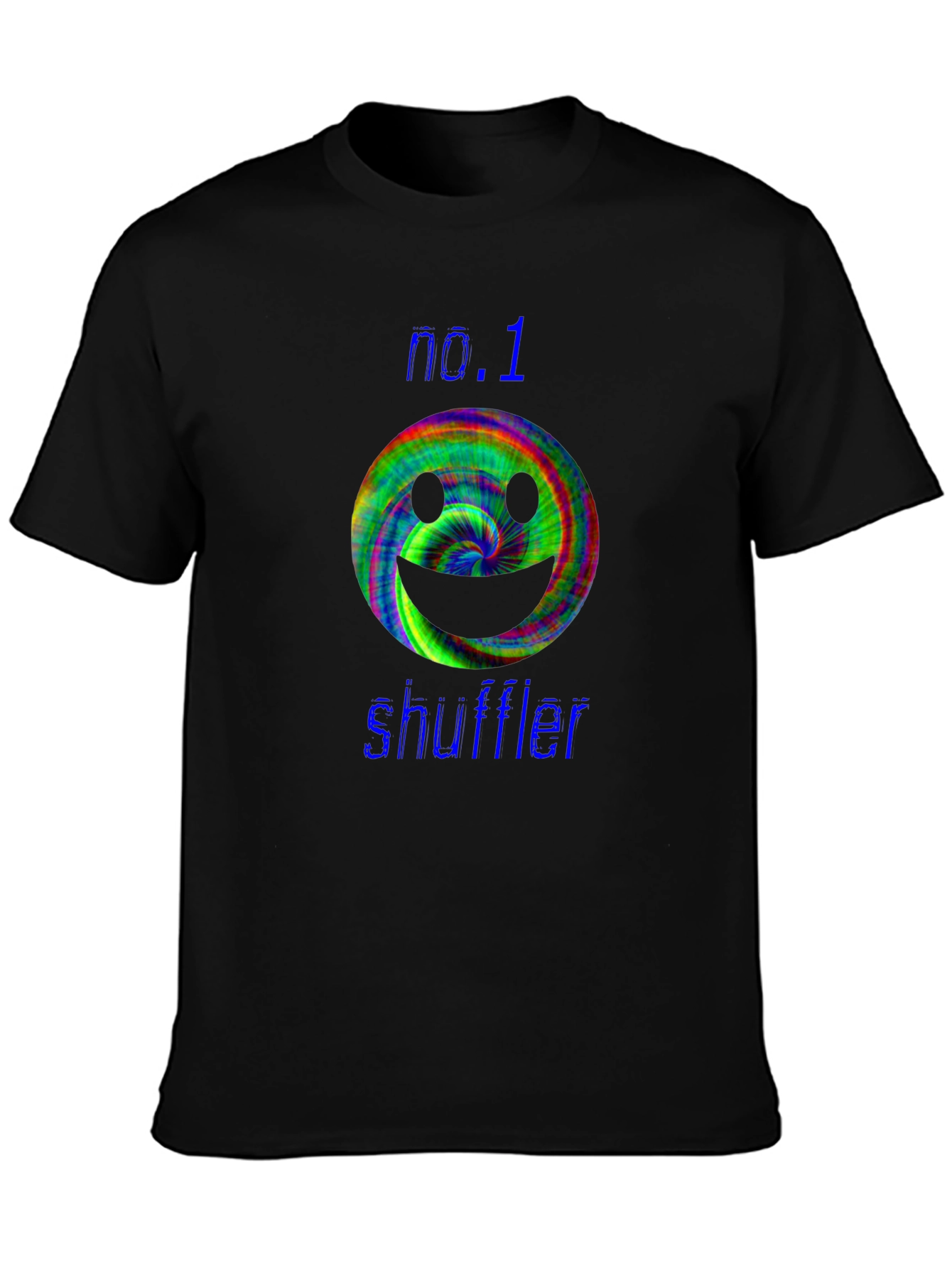 No. 1 Shuffler Smiley Face T-Shirt