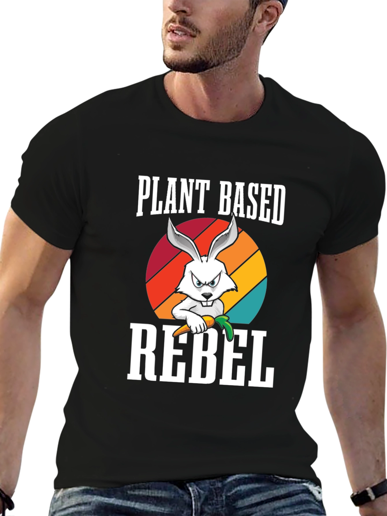 Plant Based Rebel Graphic Tee