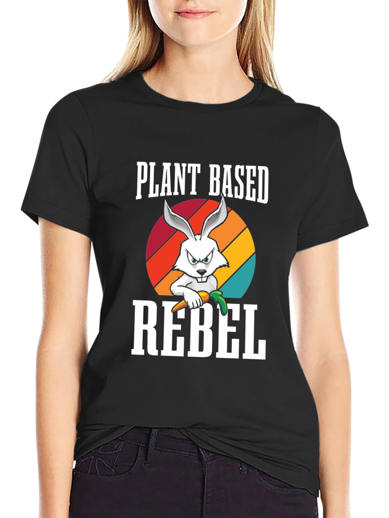 Plant Based Rebel Graphic Tee