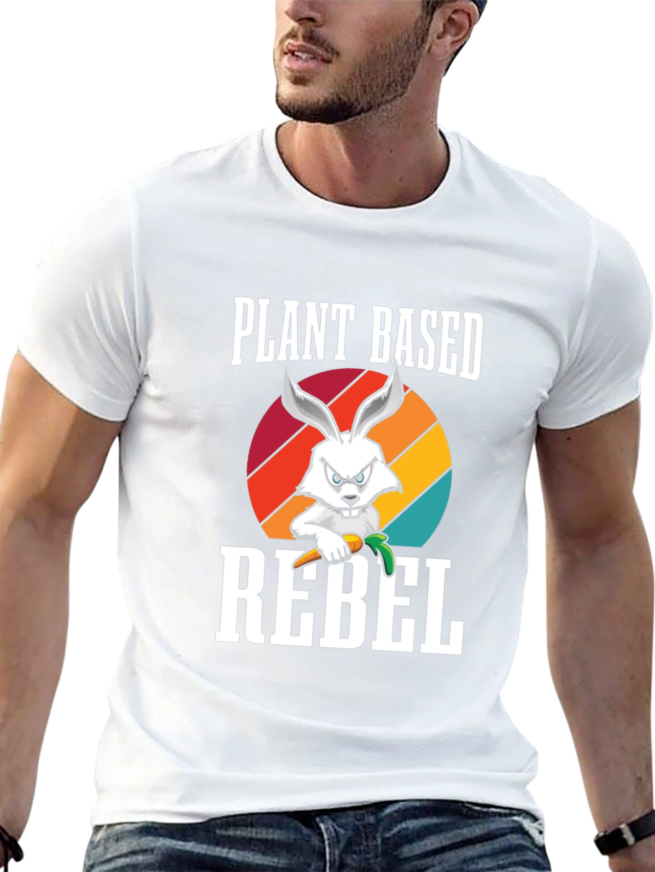 Plant Based Rebel Graphic Tee