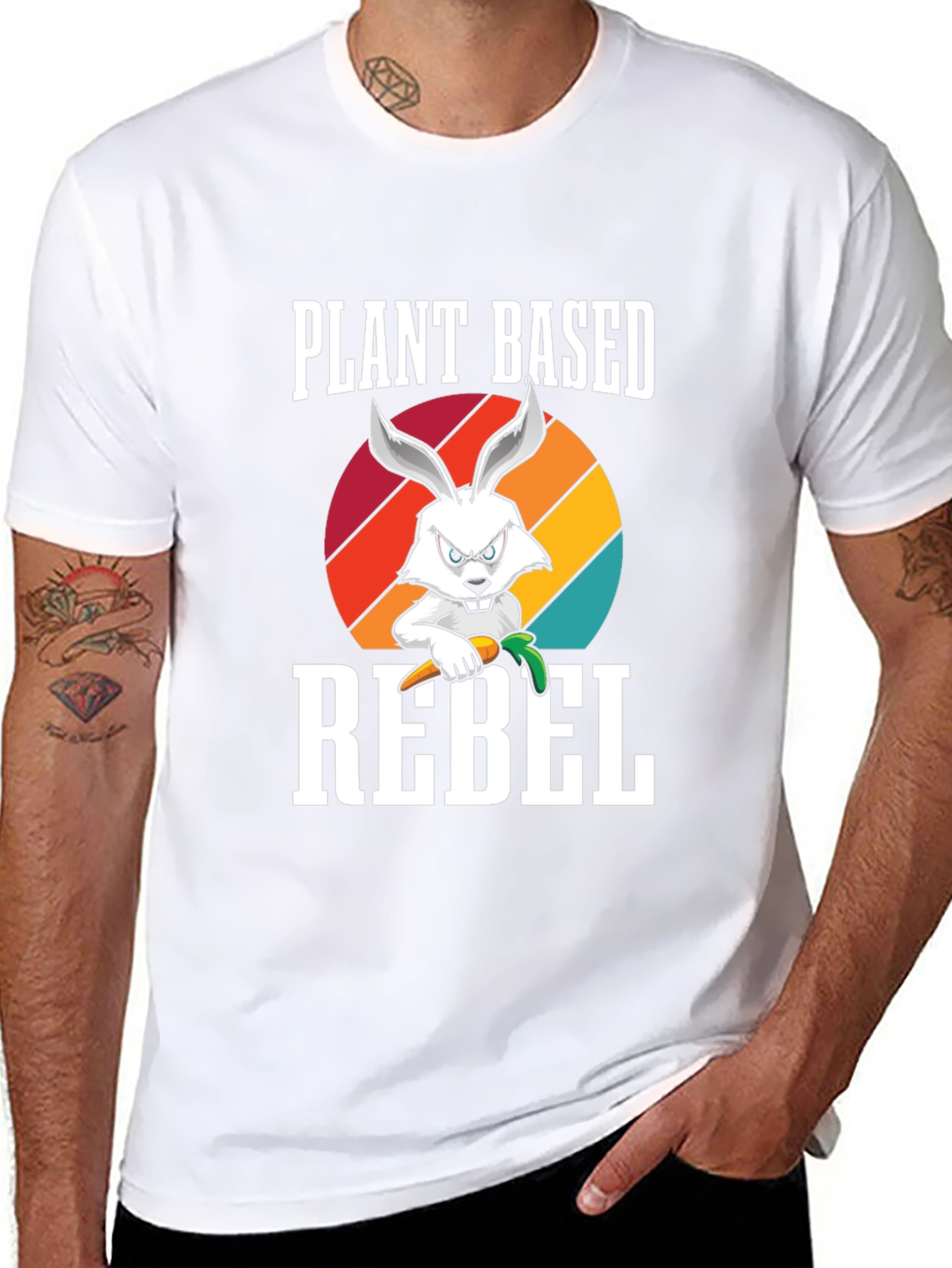 Plant Based Rebel Graphic Tee