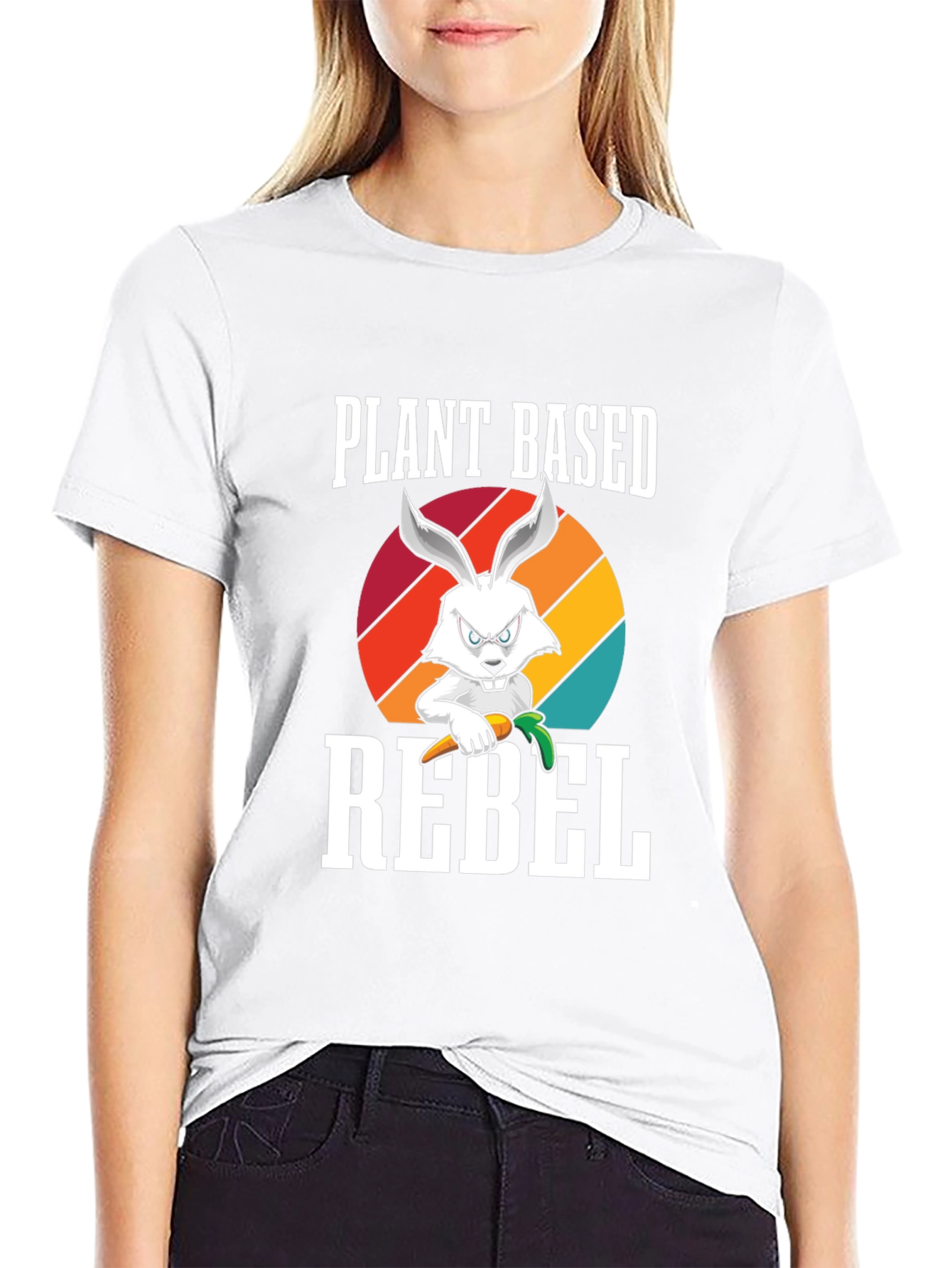 Plant Based Rebel Graphic Tee