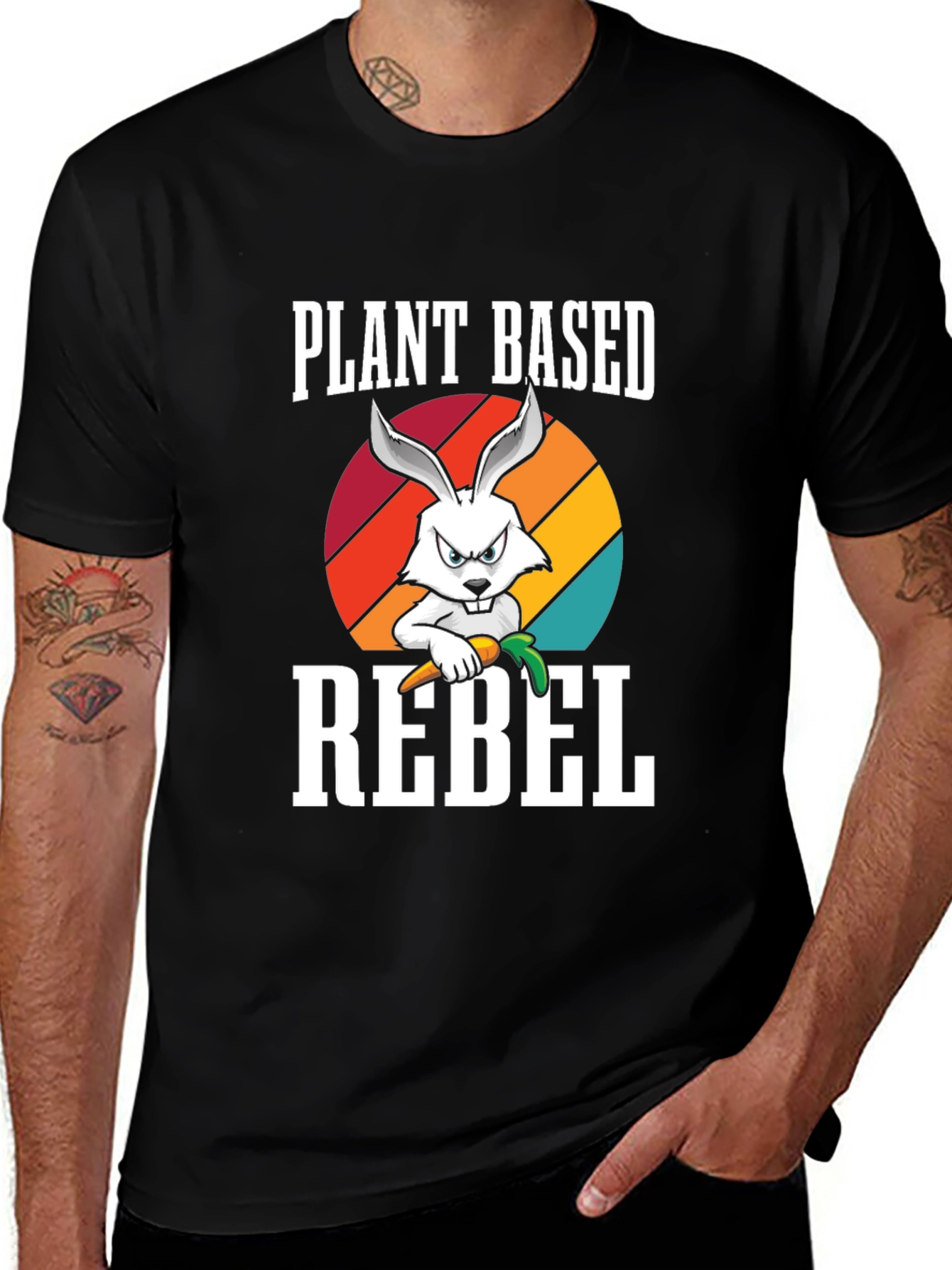 Plant Based Rebel Graphic Tee