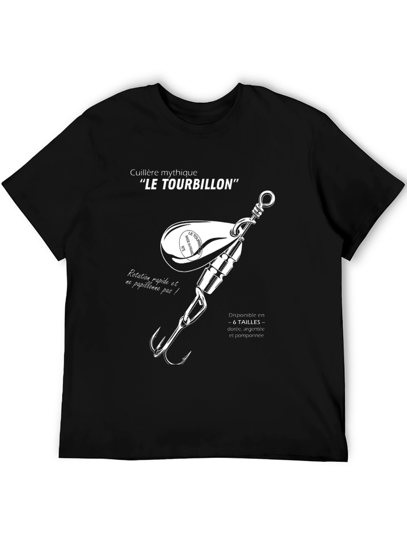 Le Tourbillon Fishing Lure Graphic Tee