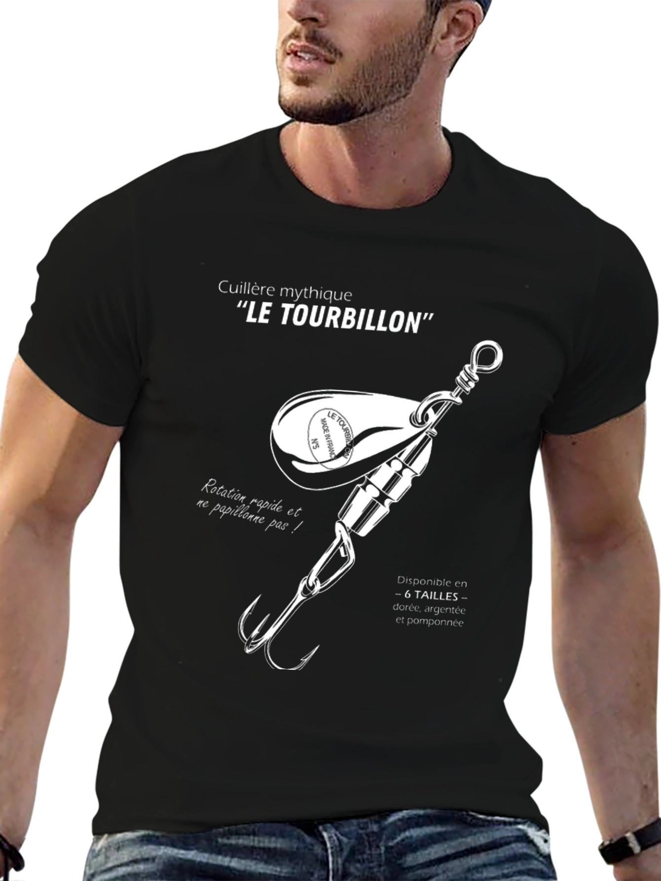 Le Tourbillon Fishing Lure Graphic Tee