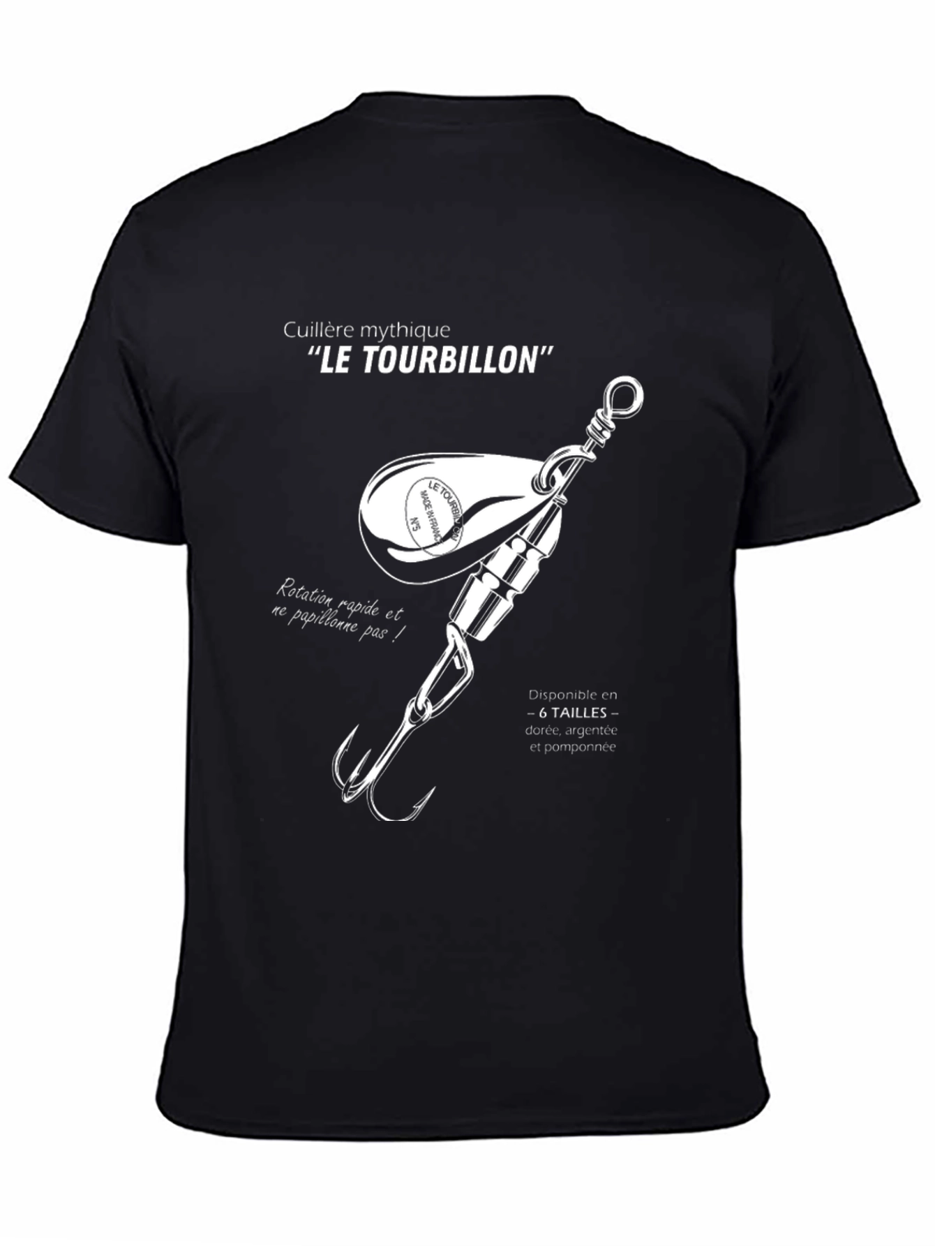 Le Tourbillon Fishing Lure Graphic Tee