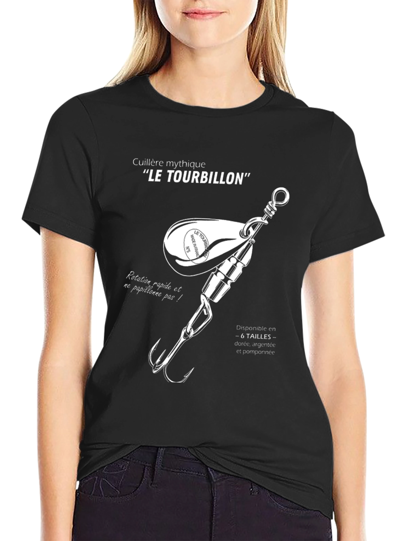 Le Tourbillon Fishing Lure Graphic Tee