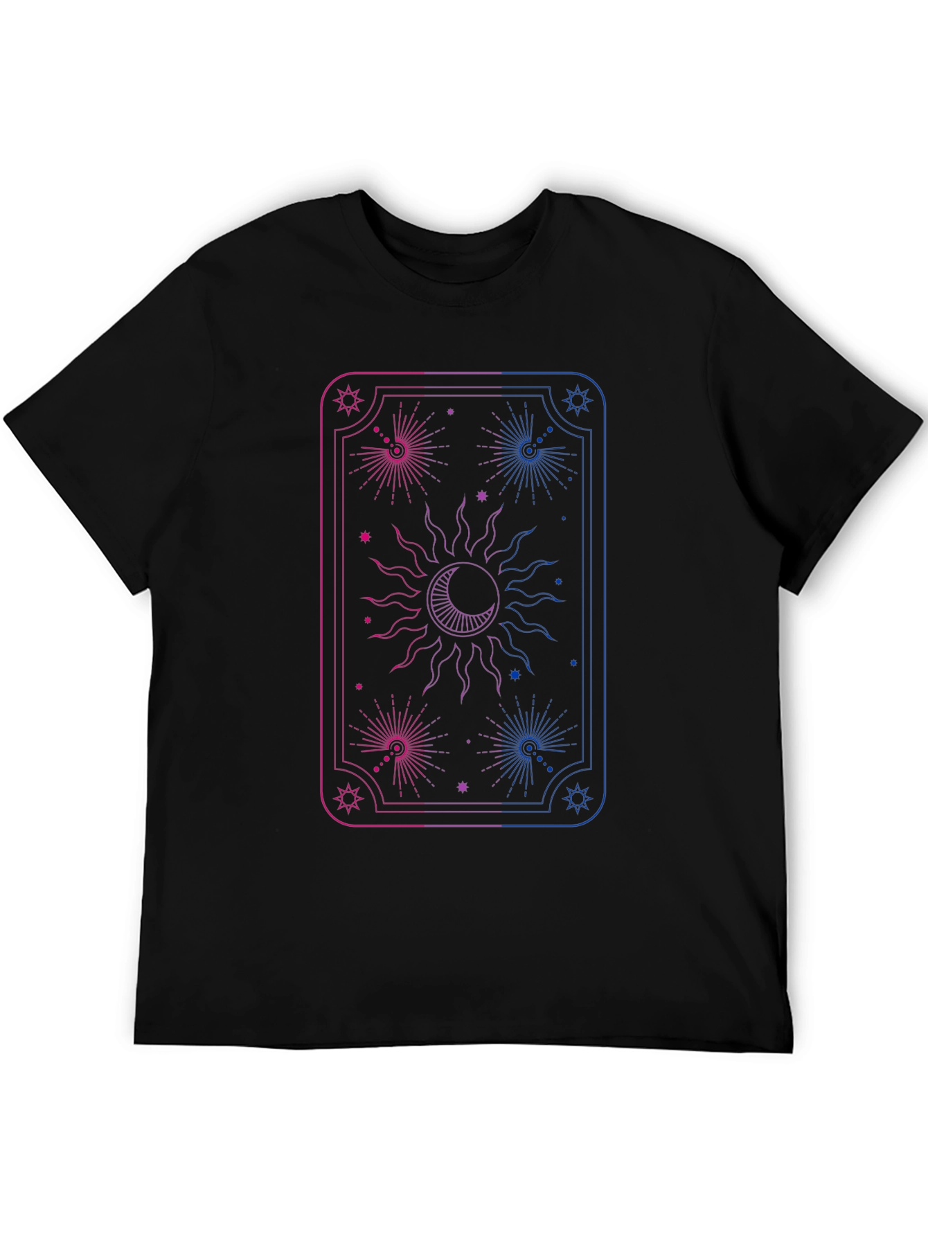 Bisexual Pride Tarot Card Graphic T-Shirt