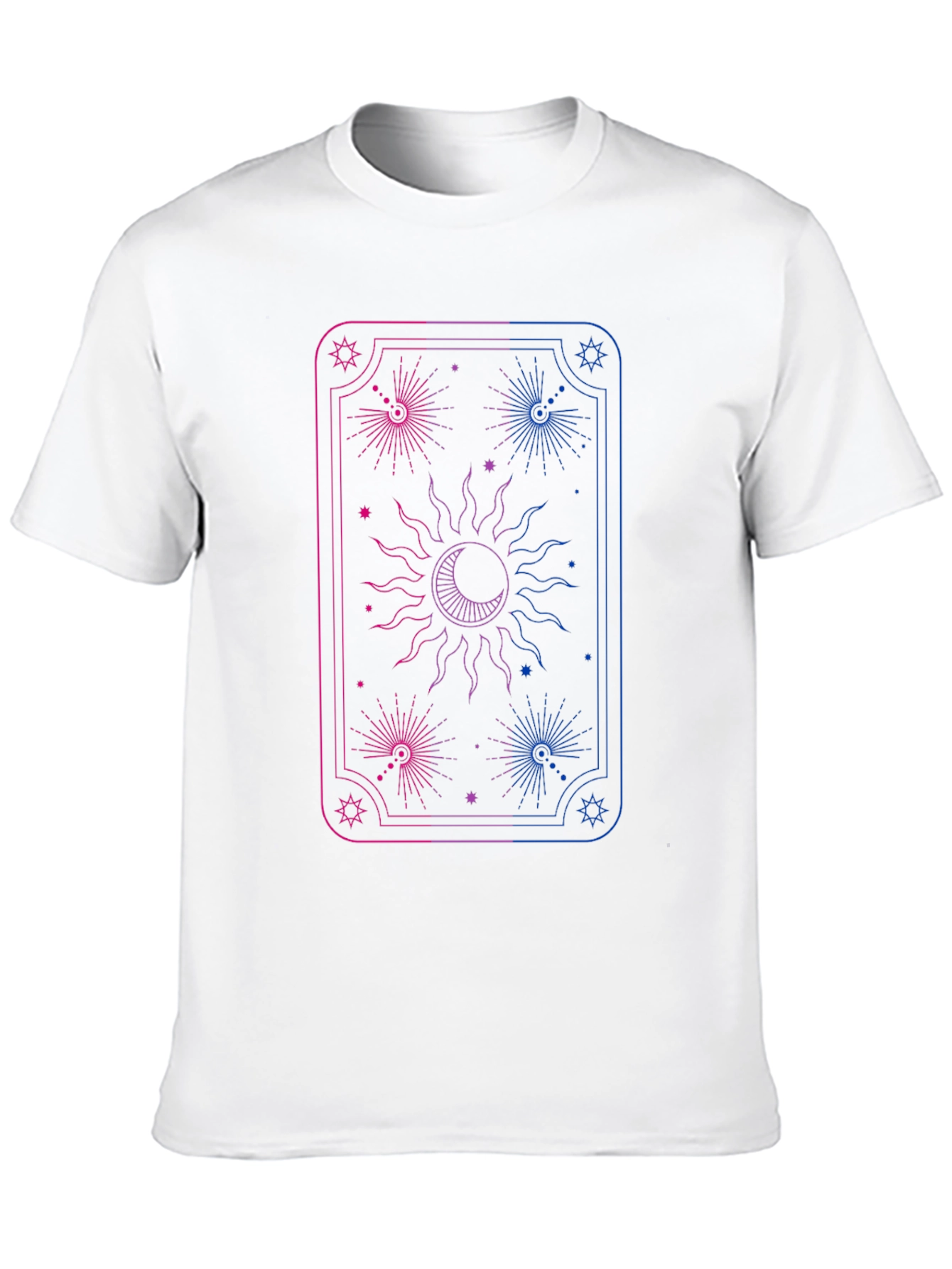Bisexual Pride Tarot Card Graphic T-Shirt