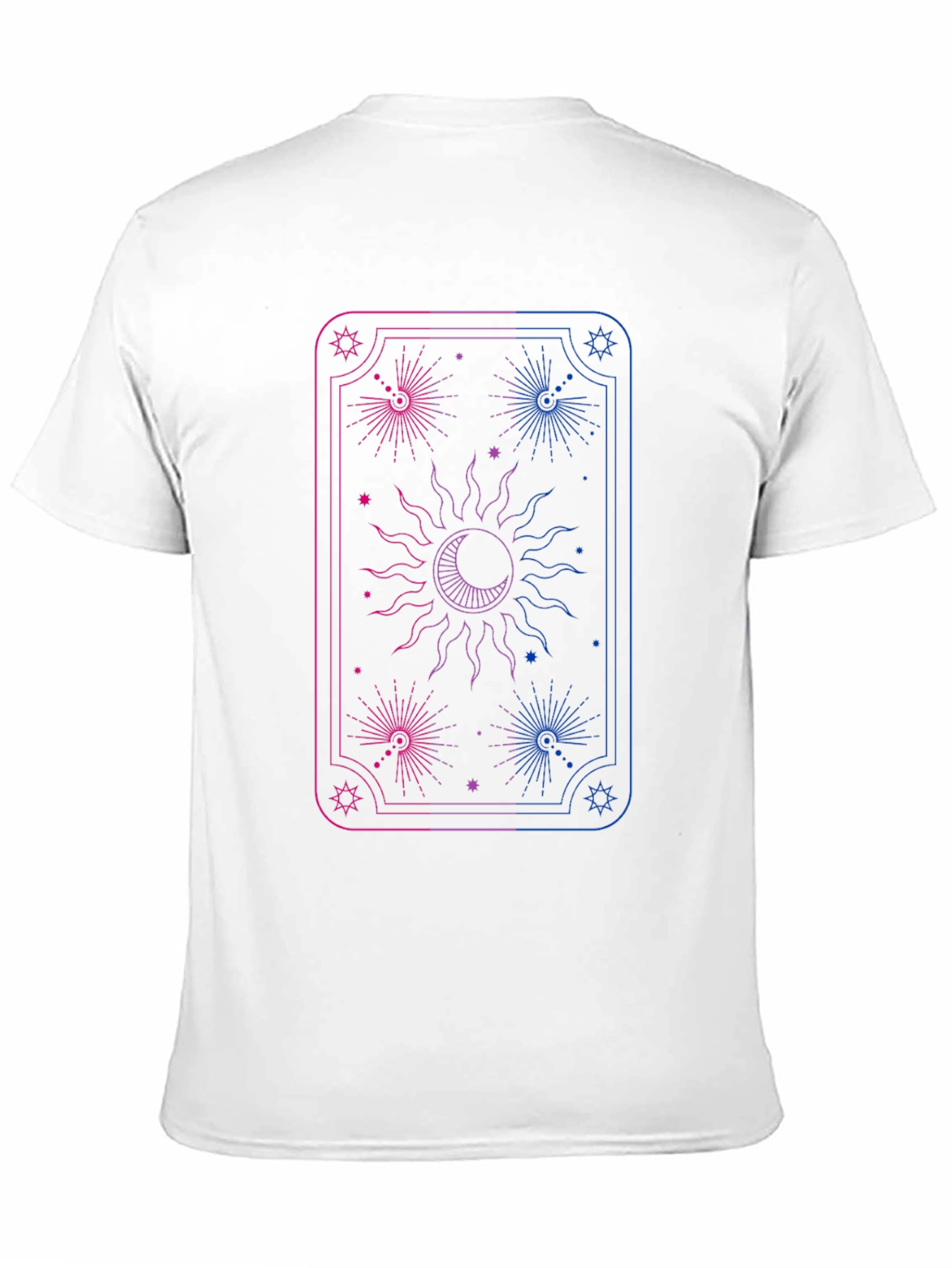 Bisexual Pride Tarot Card Graphic T-Shirt