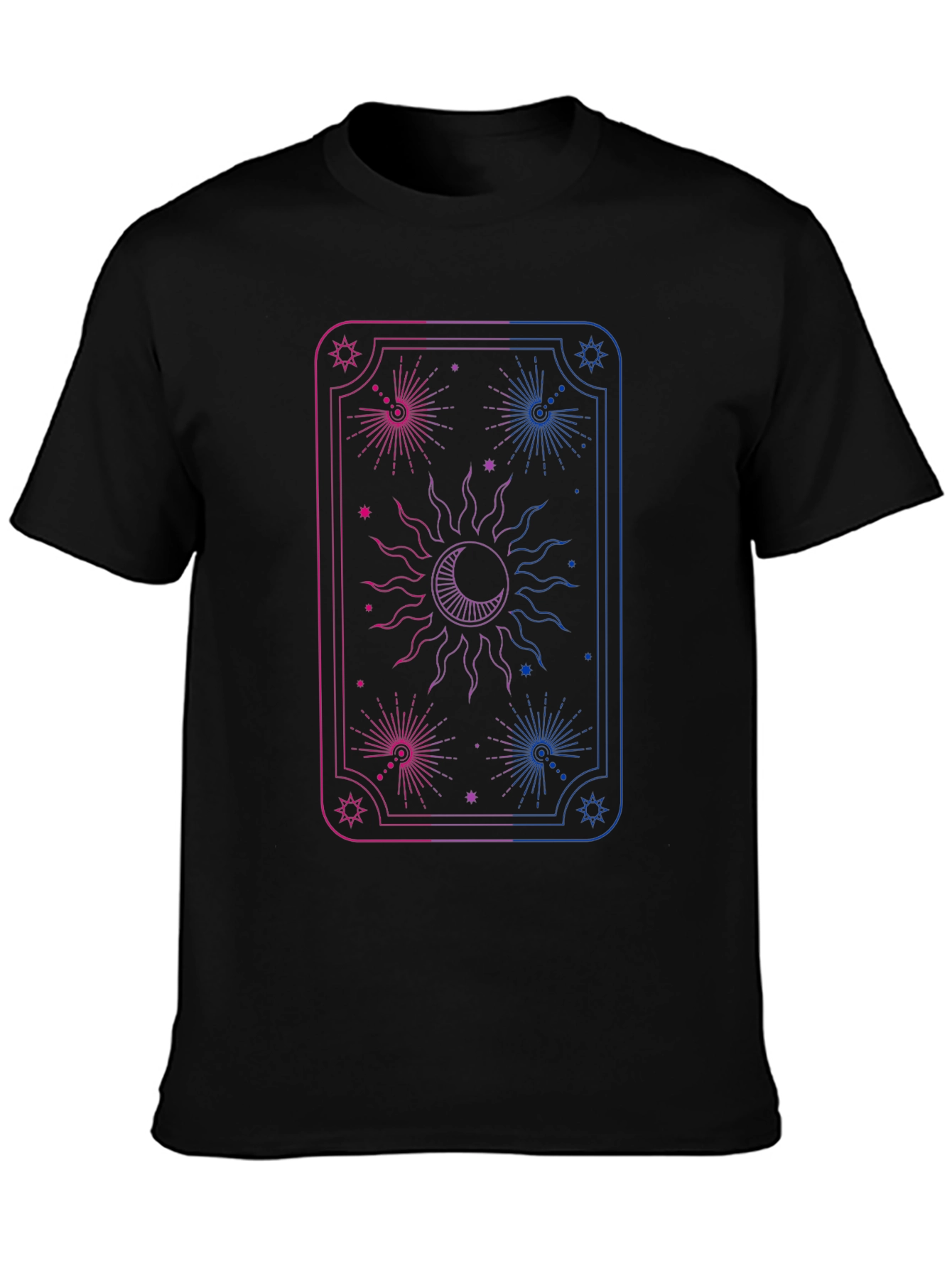 Bisexual Pride Tarot Card Graphic T-Shirt