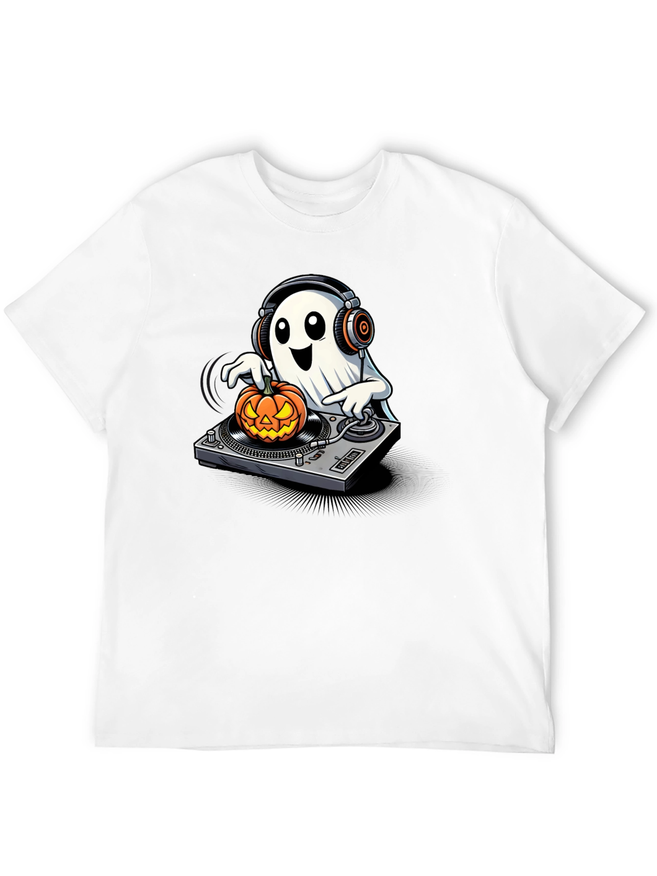 DJ Ghost Halloween T-Shirt