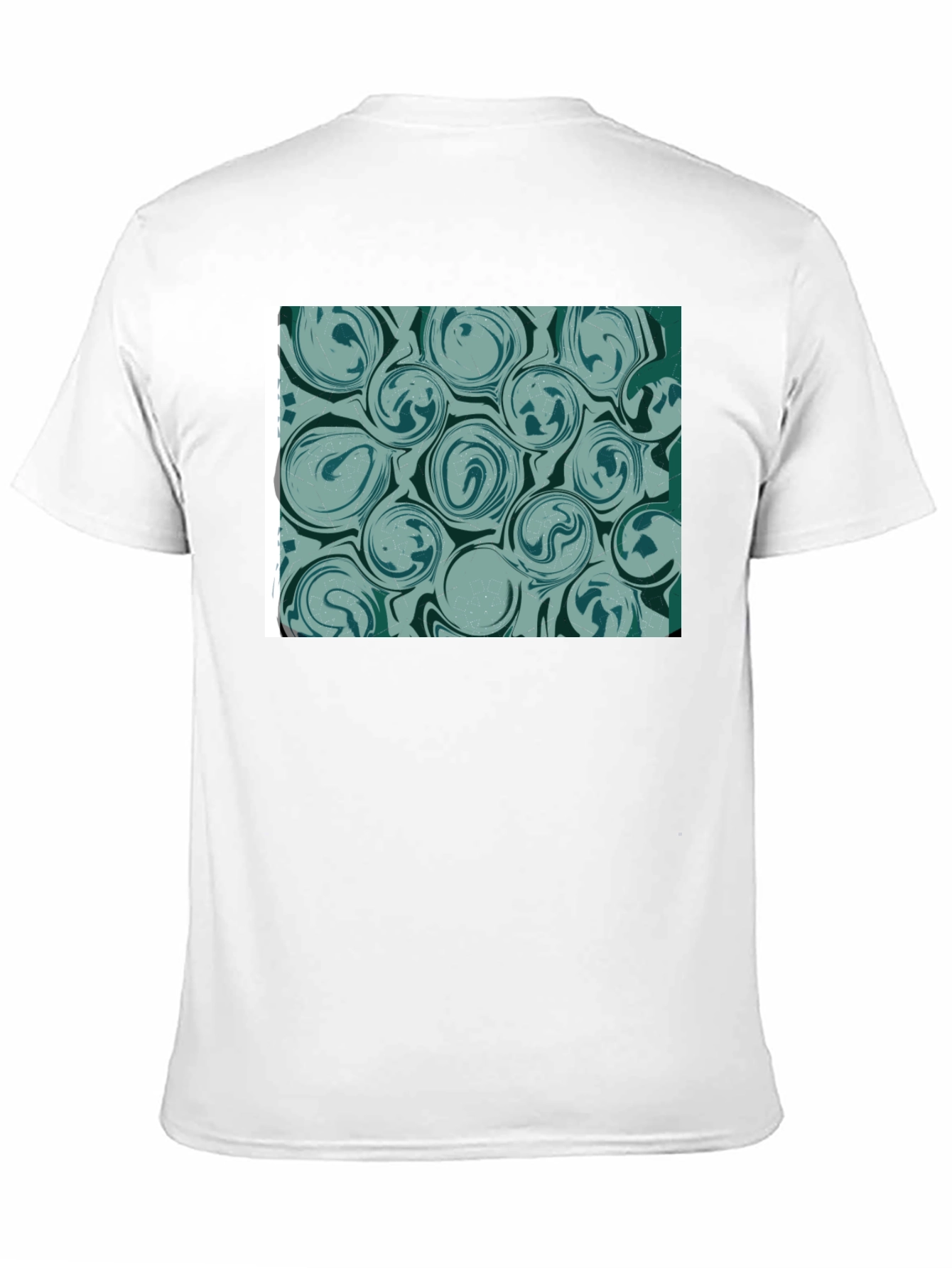 Swirl Pattern Tee - Modern Abstract Design