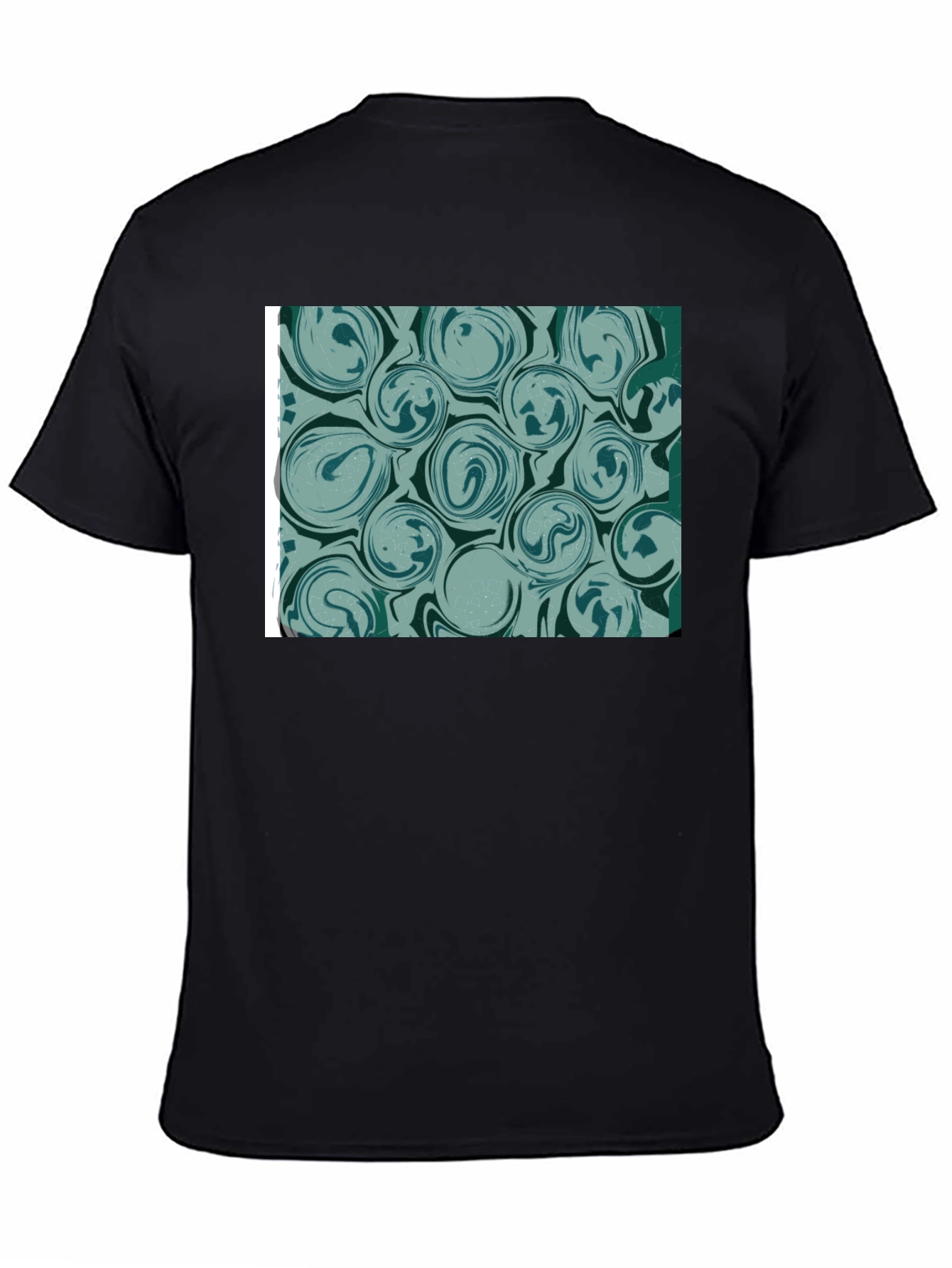 Swirl Pattern Tee - Modern Abstract Design