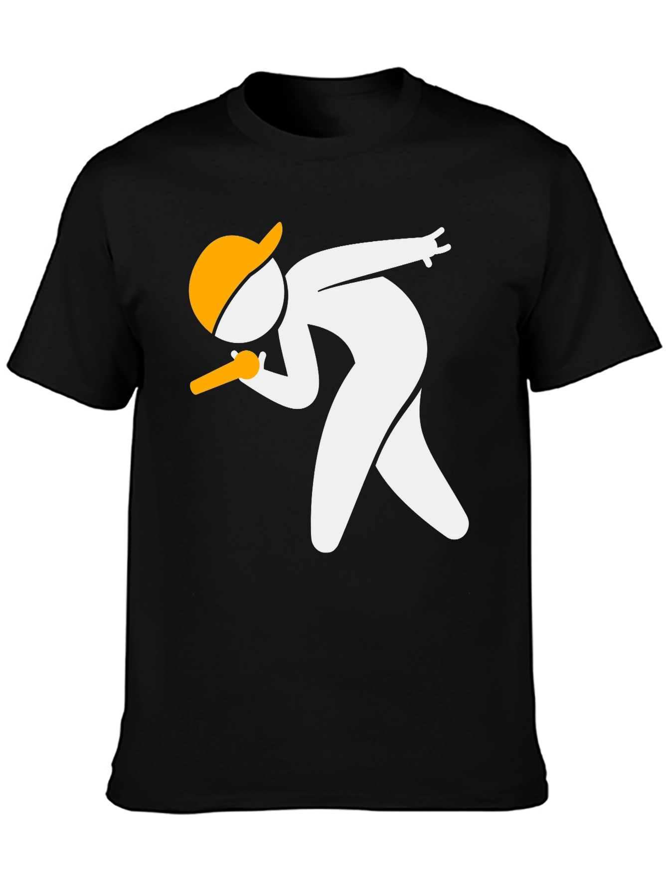 Mic Drop Black Graphic Tee