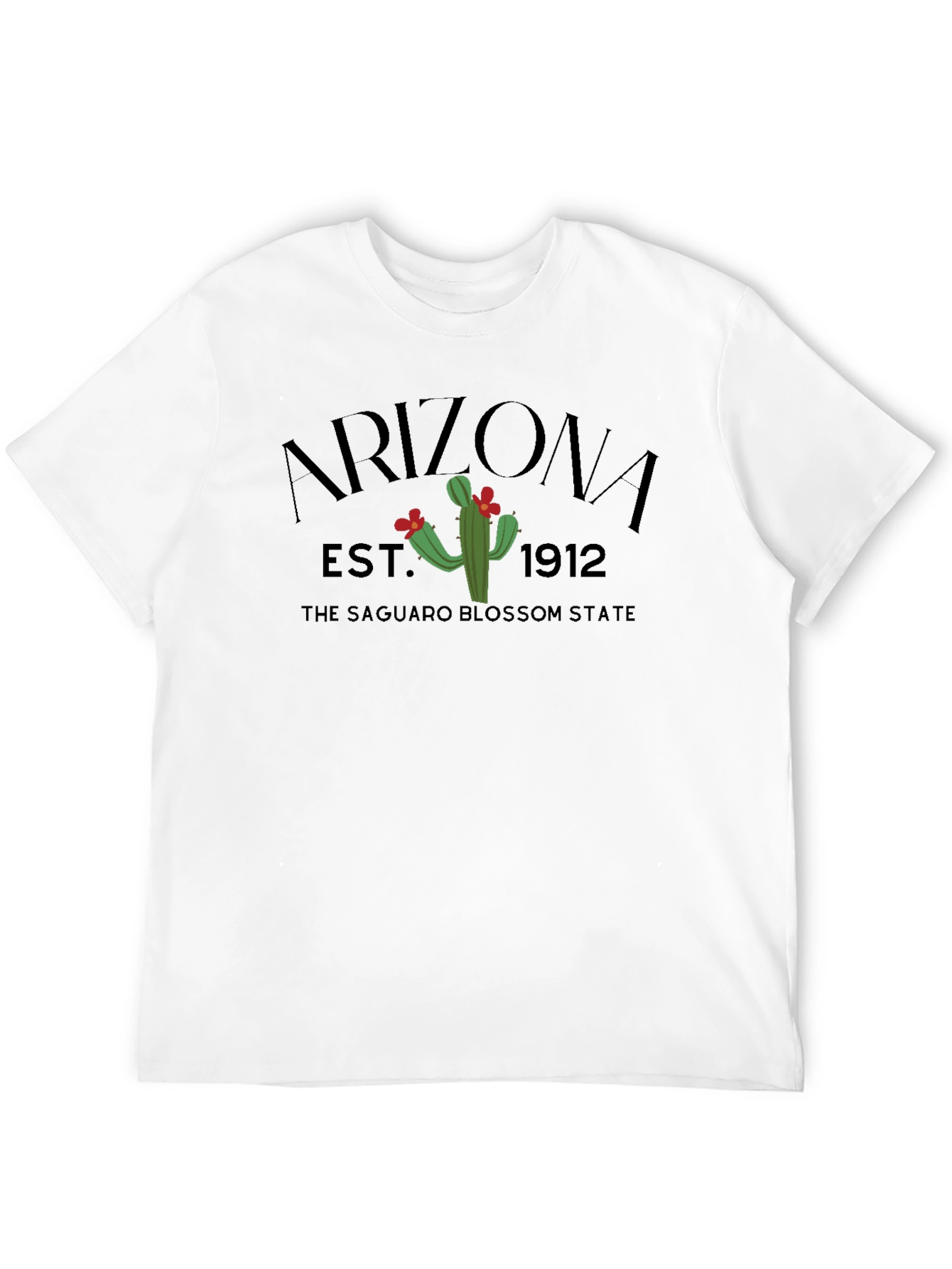 Arizona Saguaro Blossom State T-Shirt