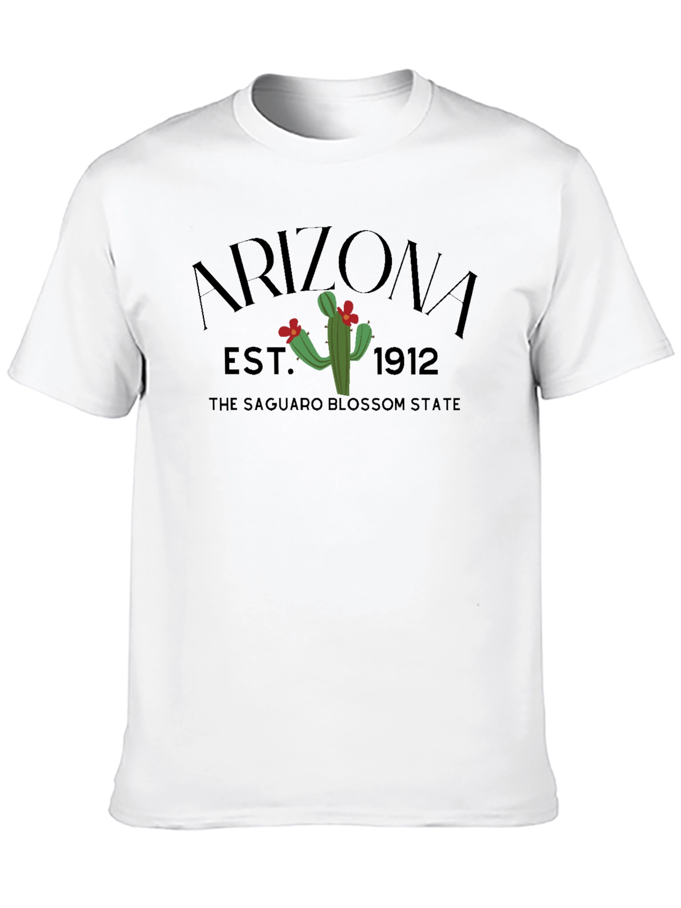 Arizona Saguaro Blossom State T-Shirt