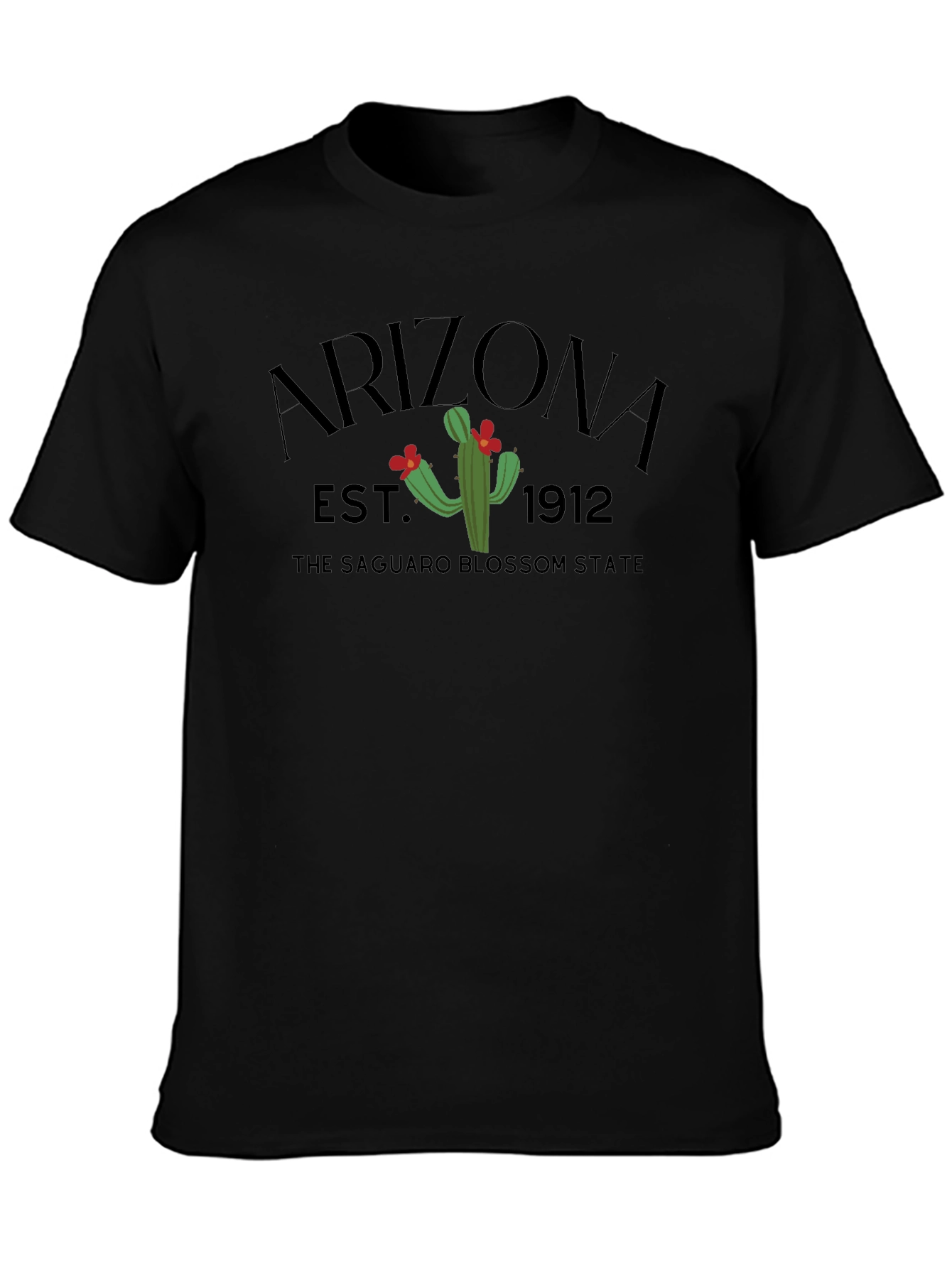 Arizona Saguaro Blossom State T-Shirt