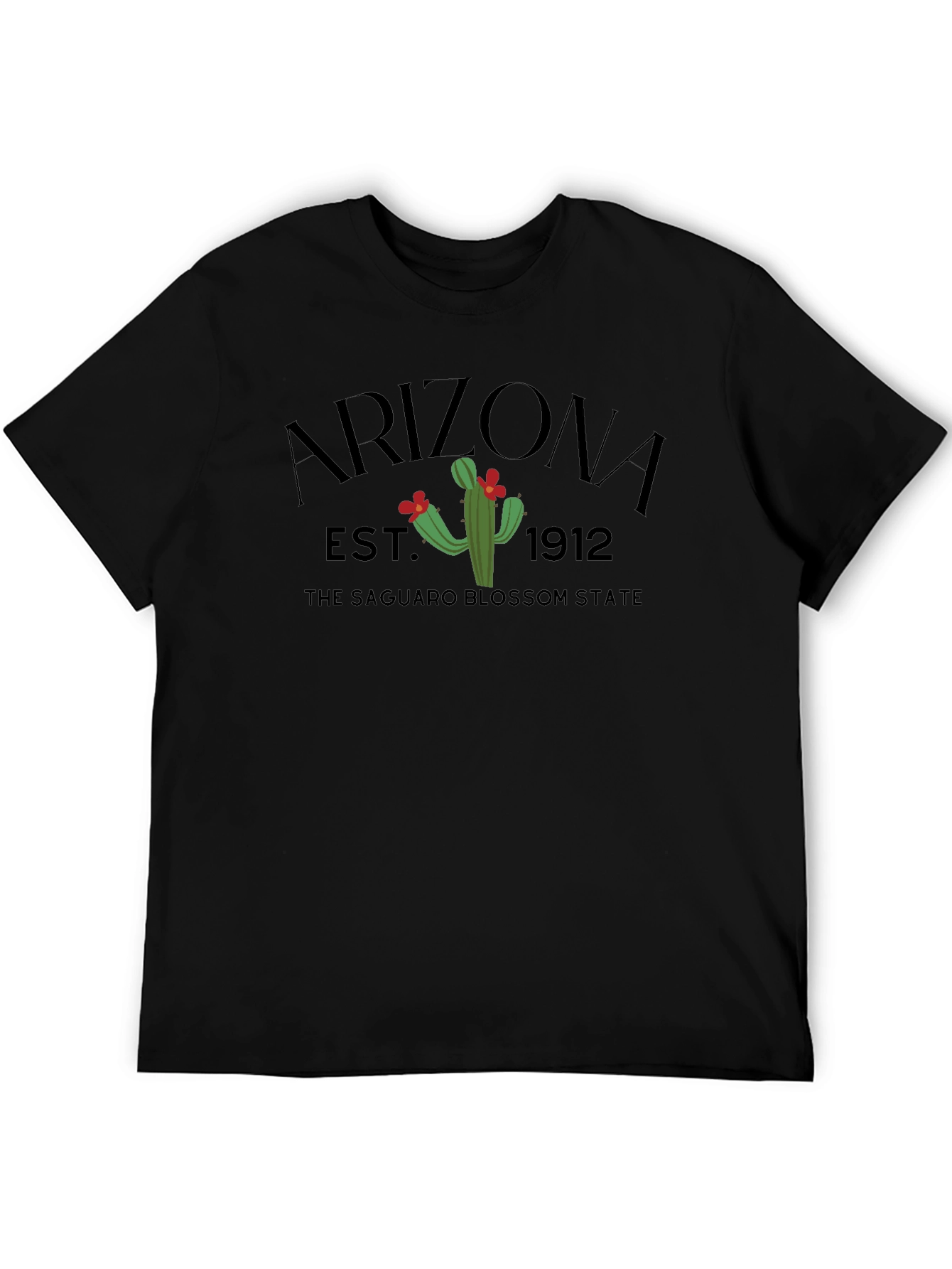 Arizona Saguaro Blossom State T-Shirt